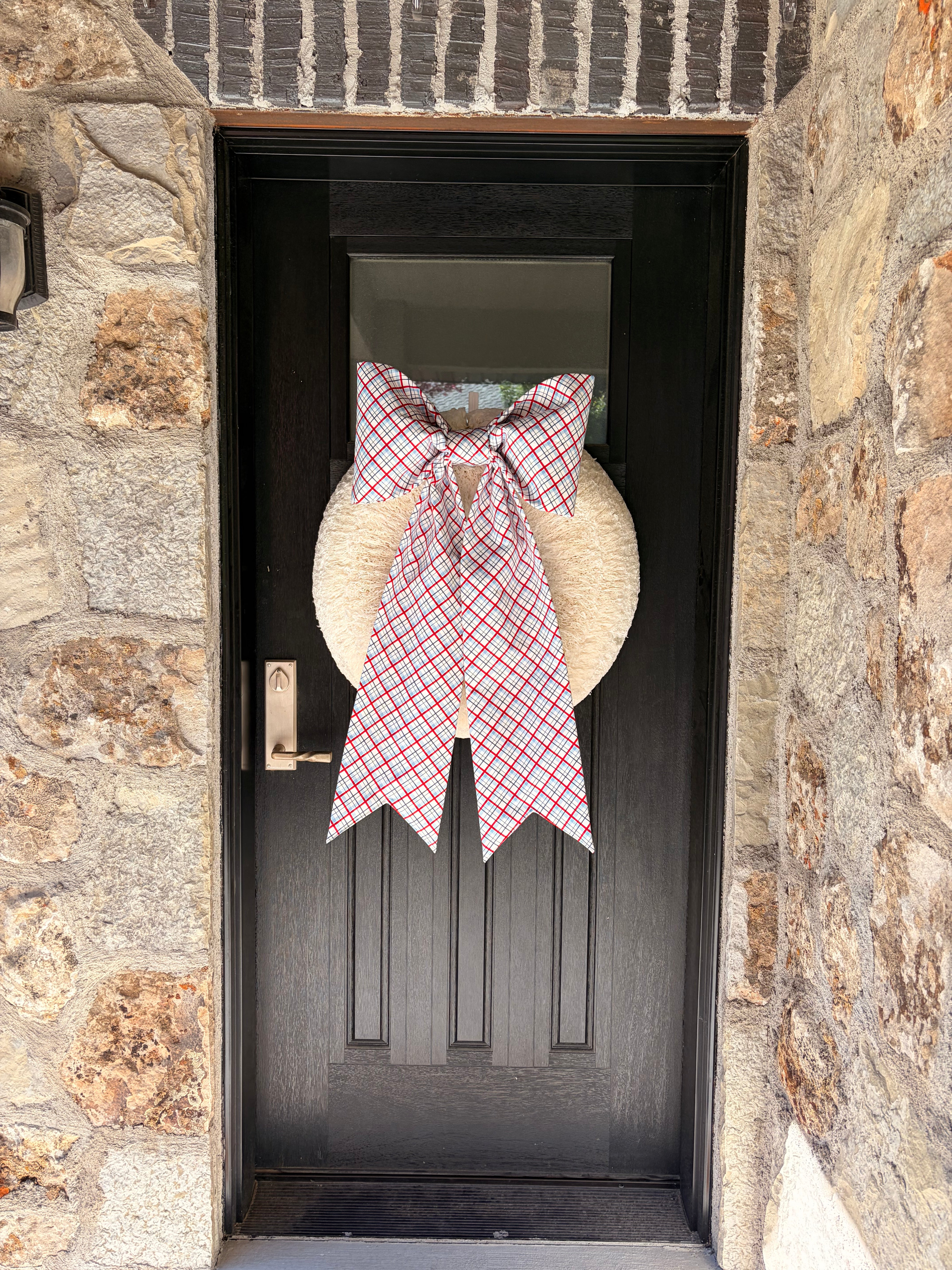The Americana Estate Plaid Bow