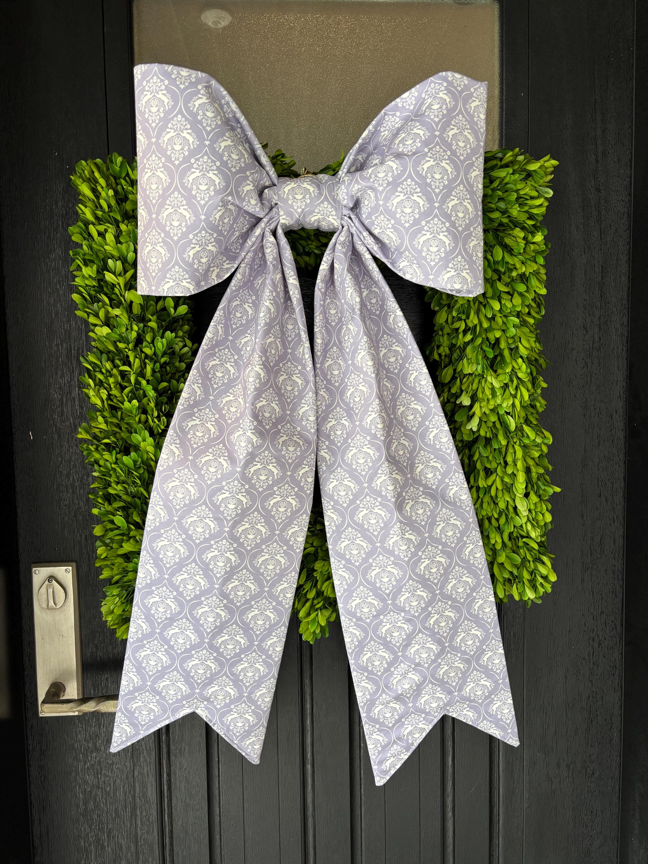 Spring Reverie in Lavender Bow