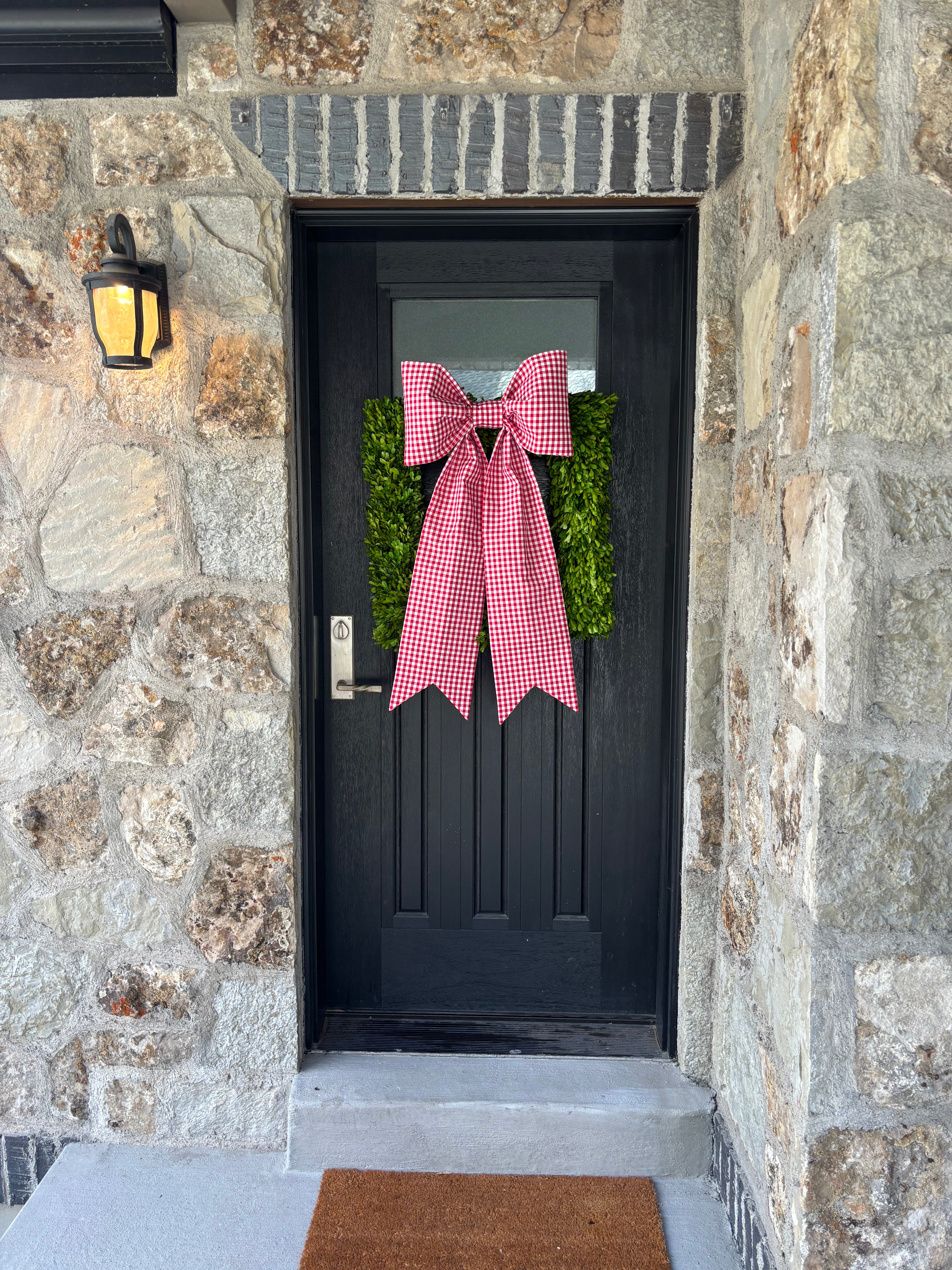 The Signature Red Gingham Bow