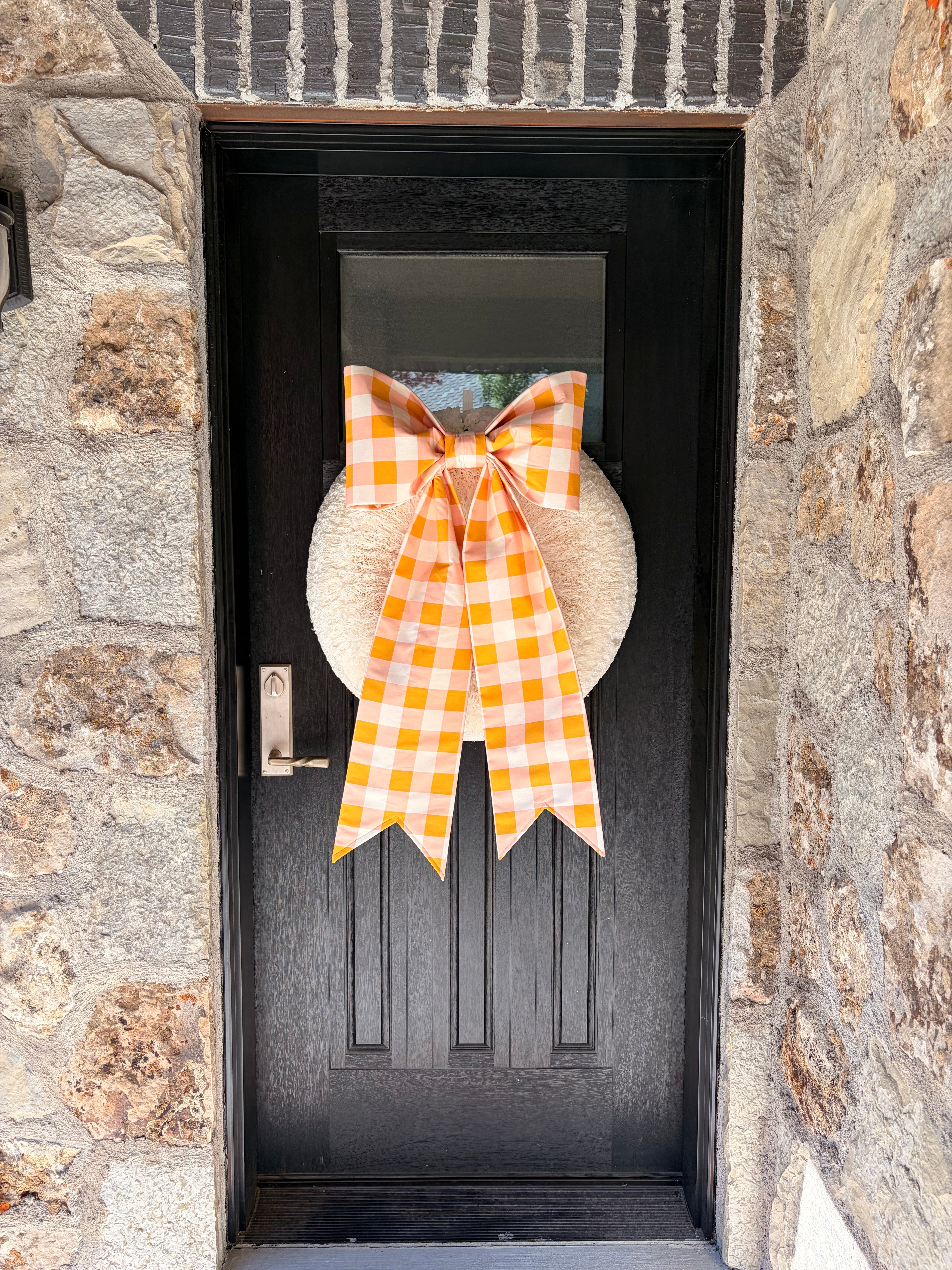The Summer Sorbet Check Bow