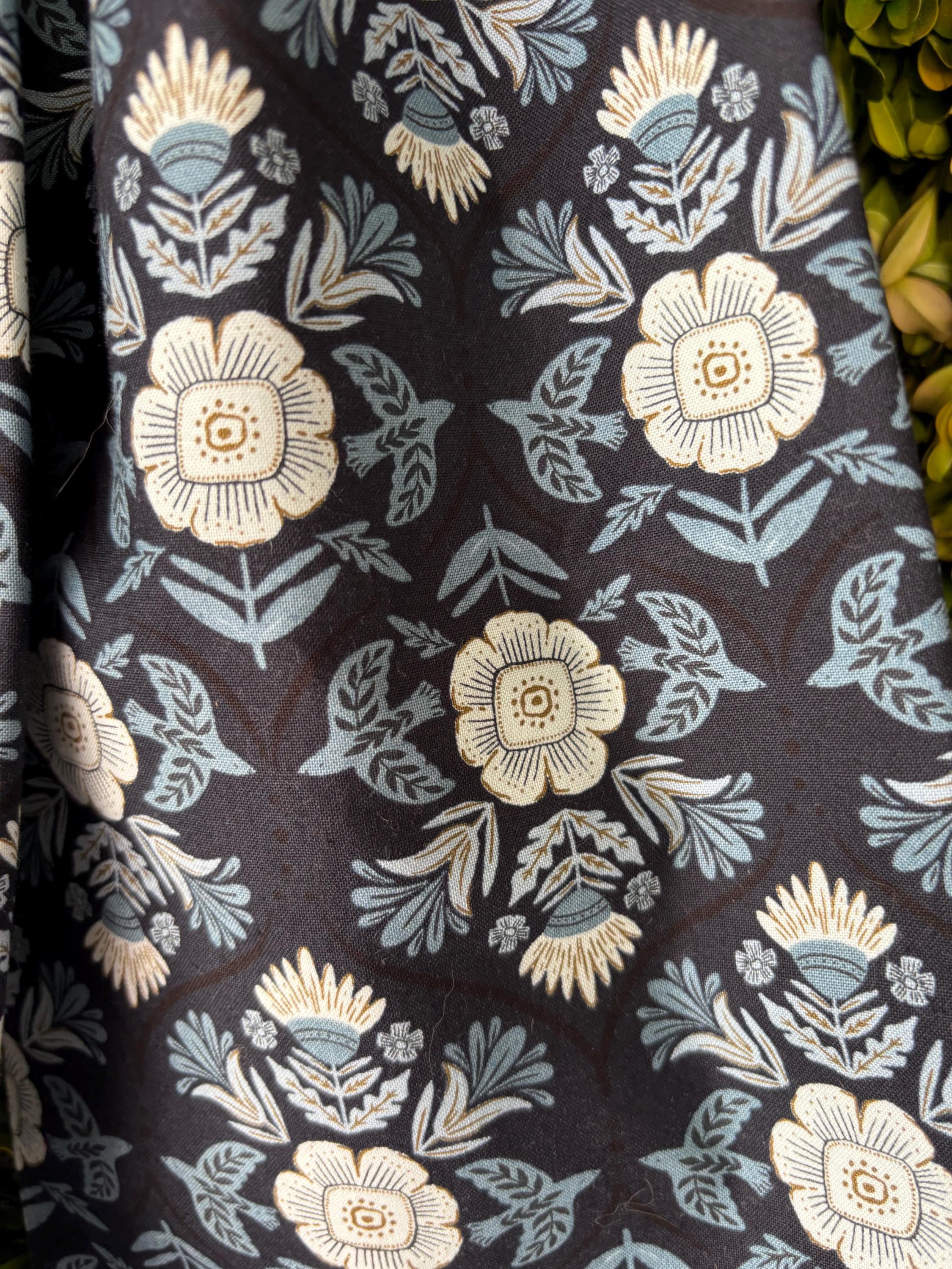 Regency Floral Damask Bow