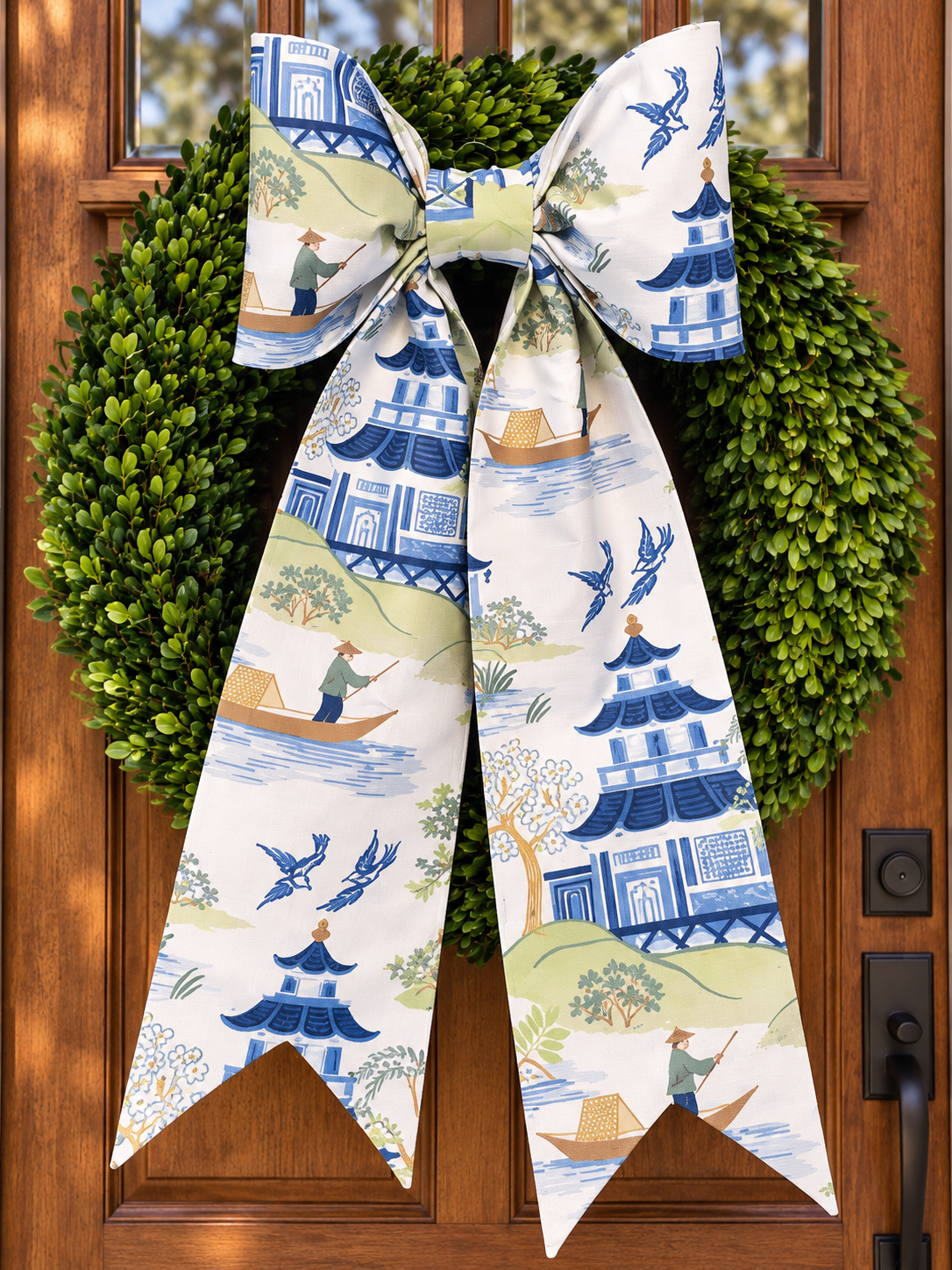 The Willowmere Chinoiserie Bow