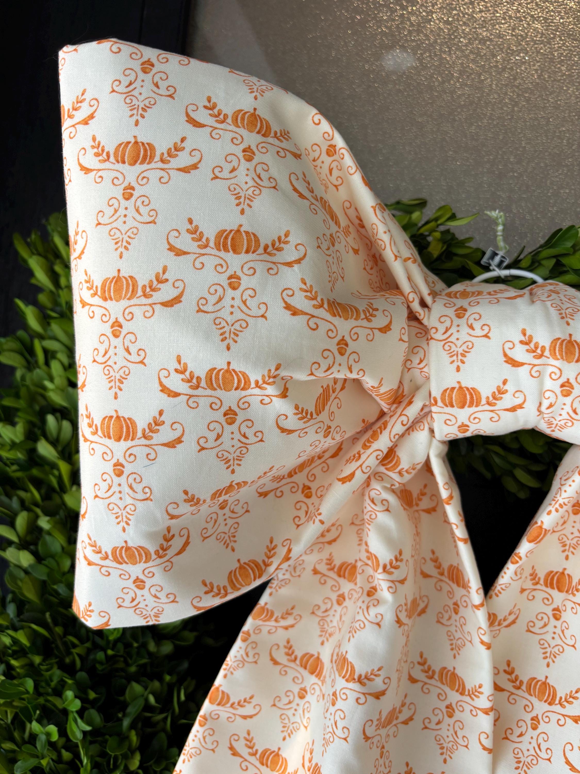 Pumpkin Harvest Bow