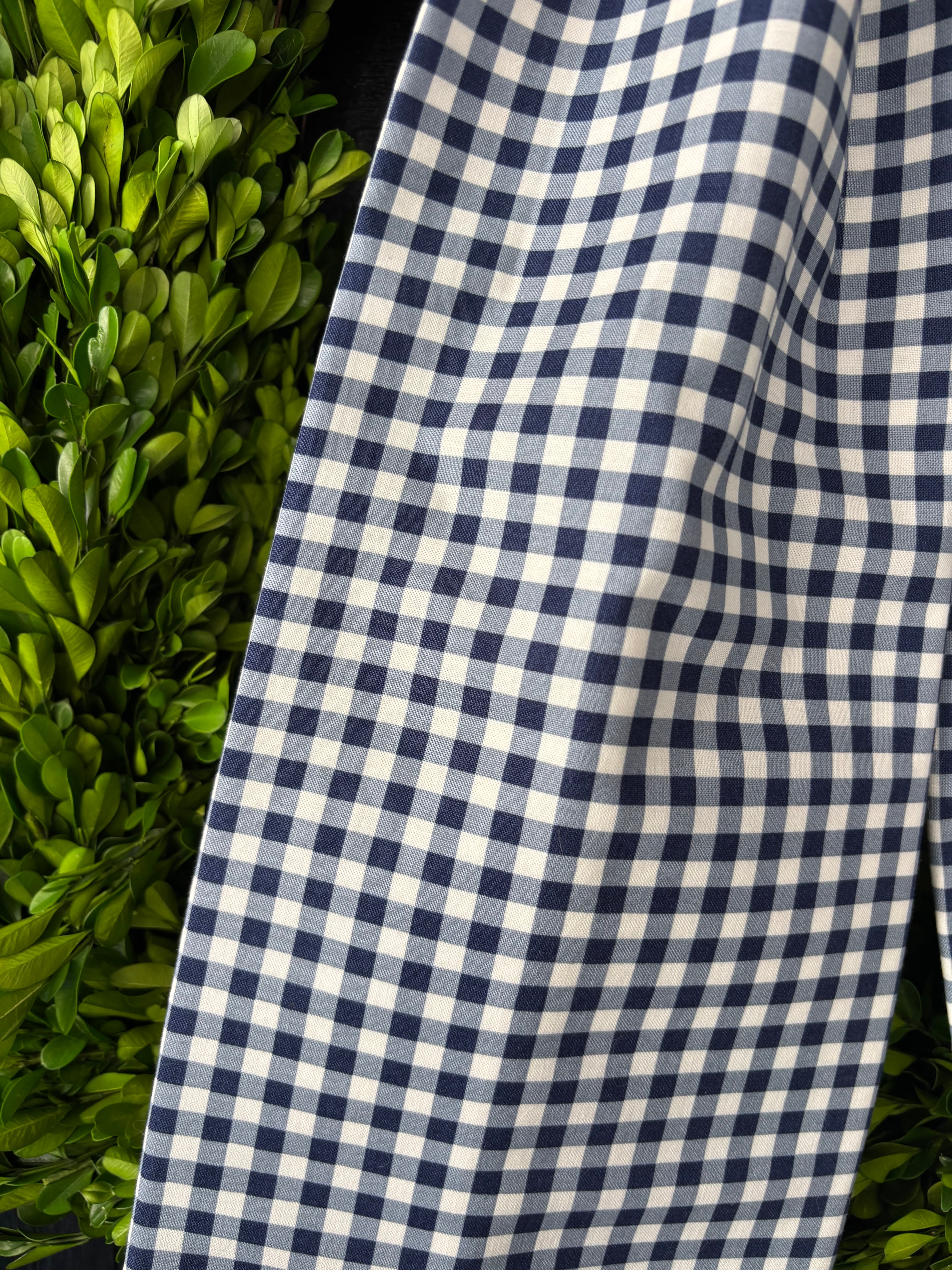 The Giverny Gingham Bow