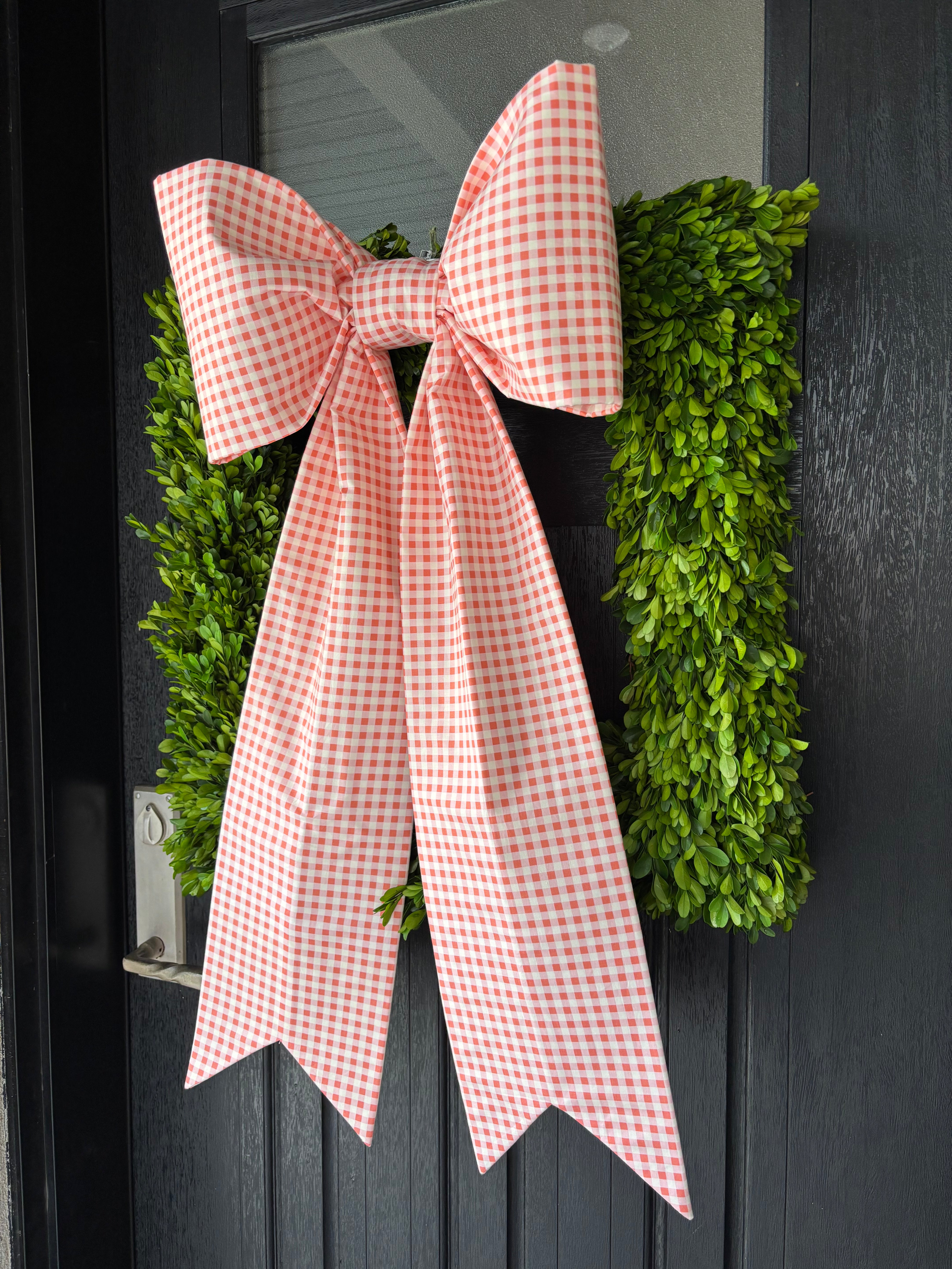 The Garden Gate Gingham Bow