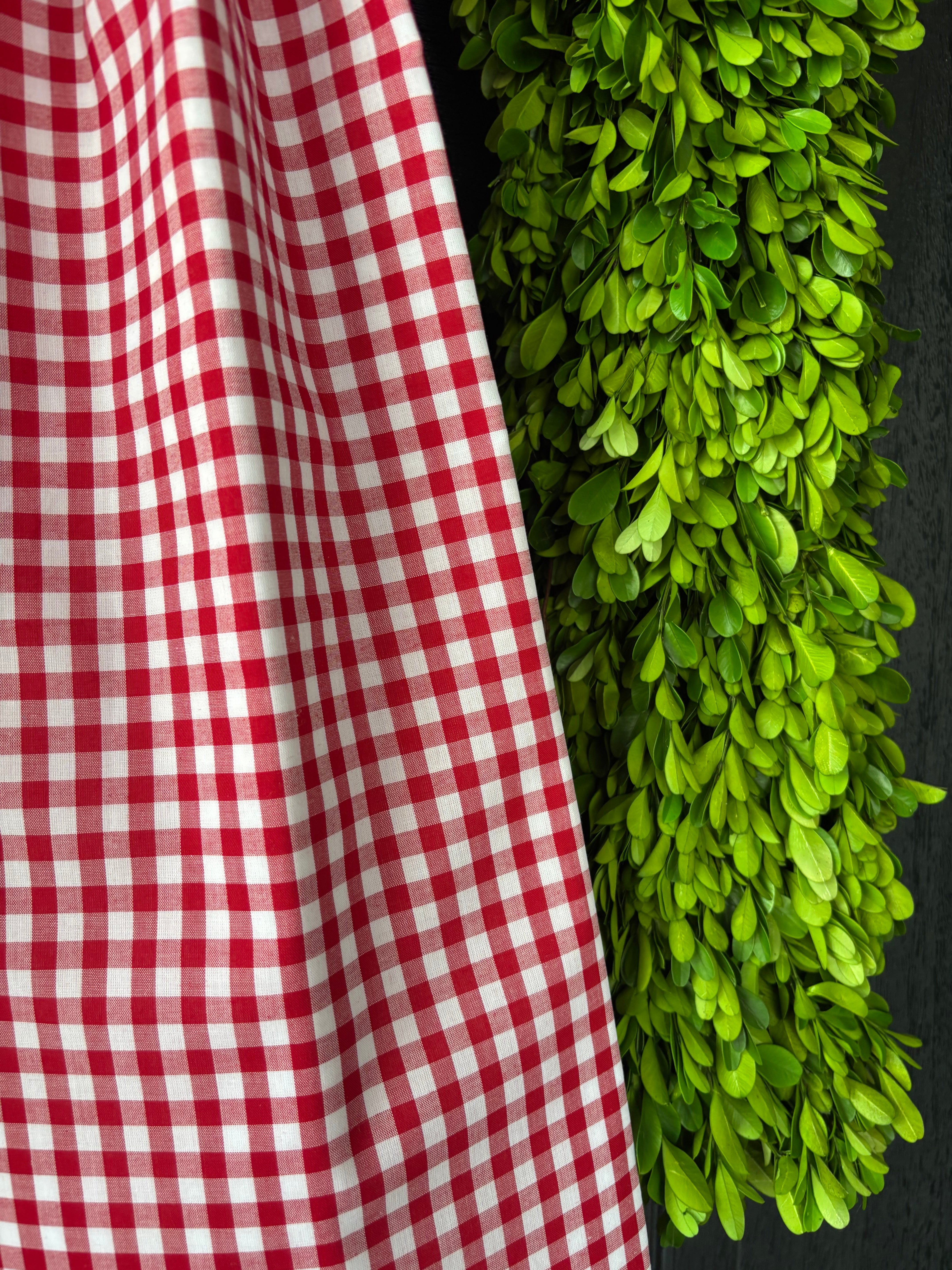 The Signature Red Gingham Bow