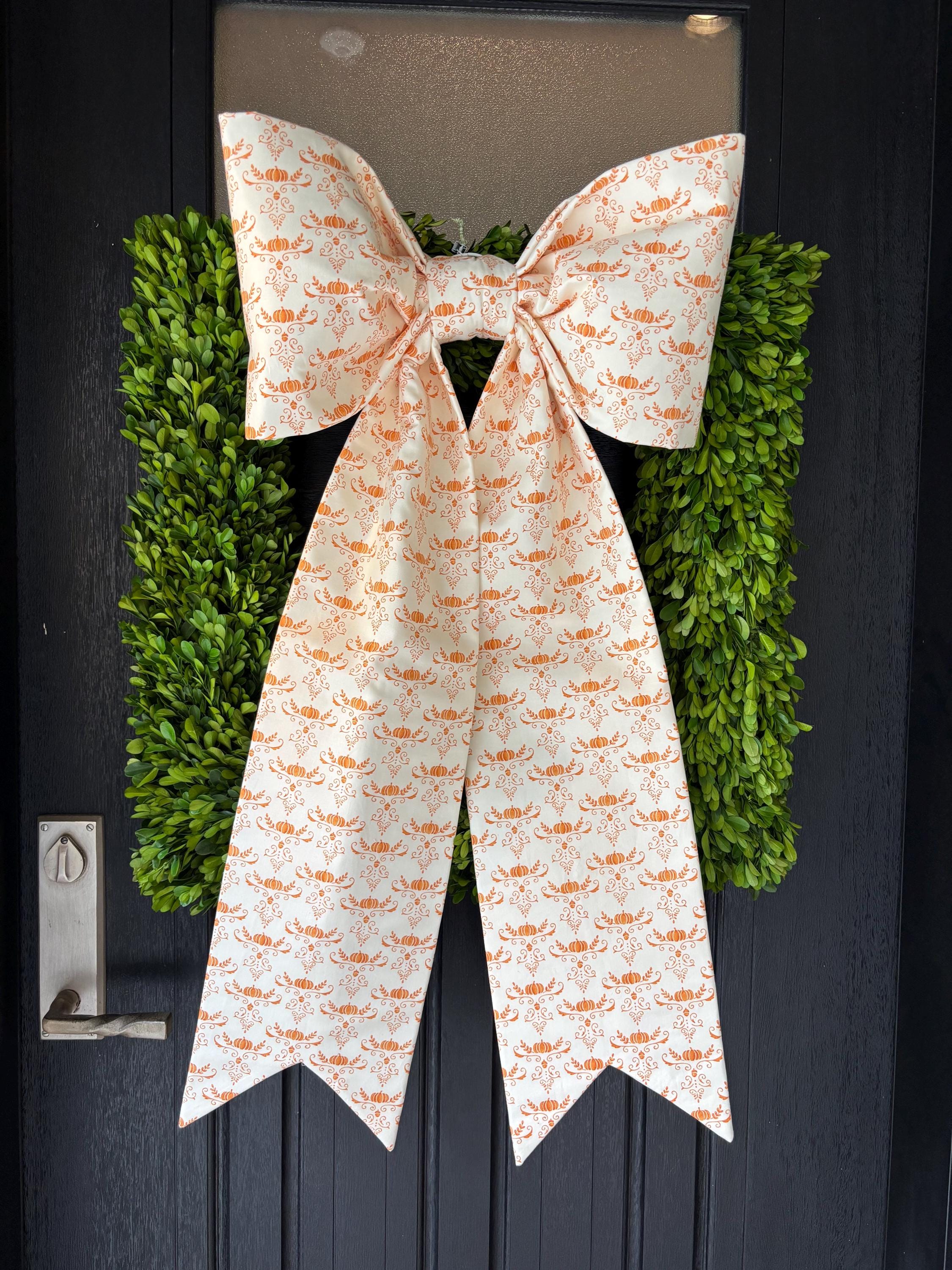 Pumpkin Harvest Bow