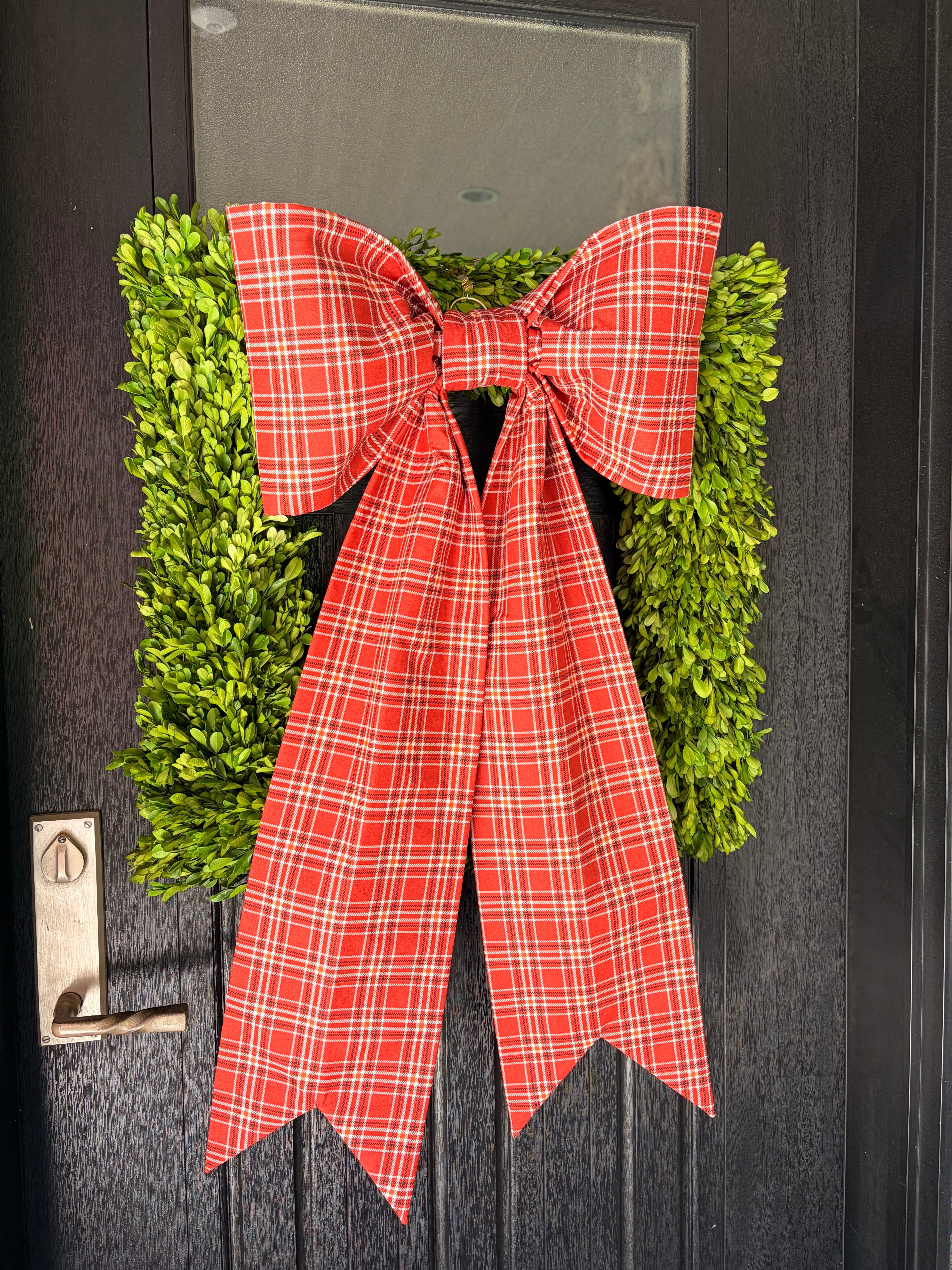 The Orchard House Tartan Bow