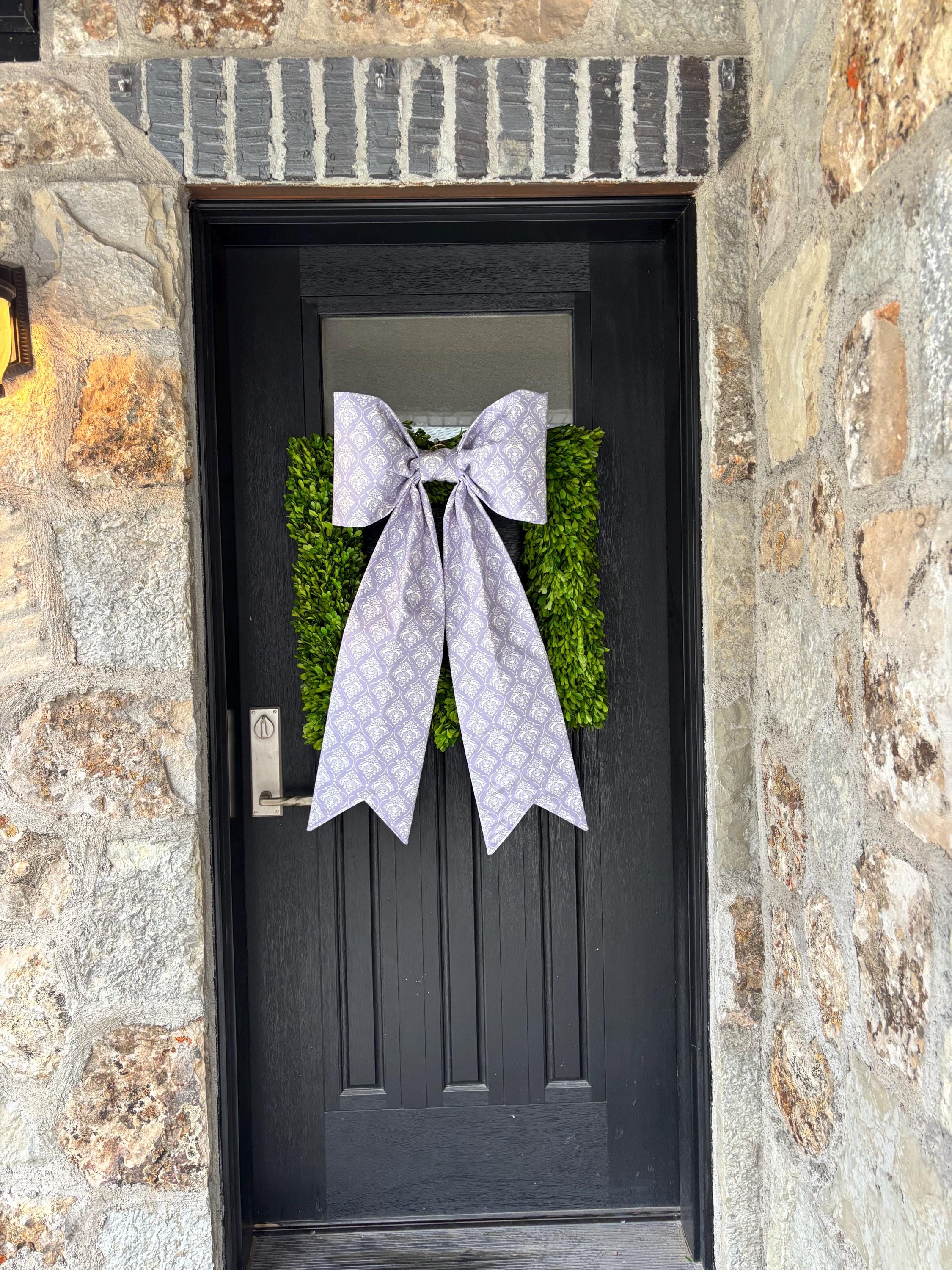 Spring Reverie in Lavender Bow
