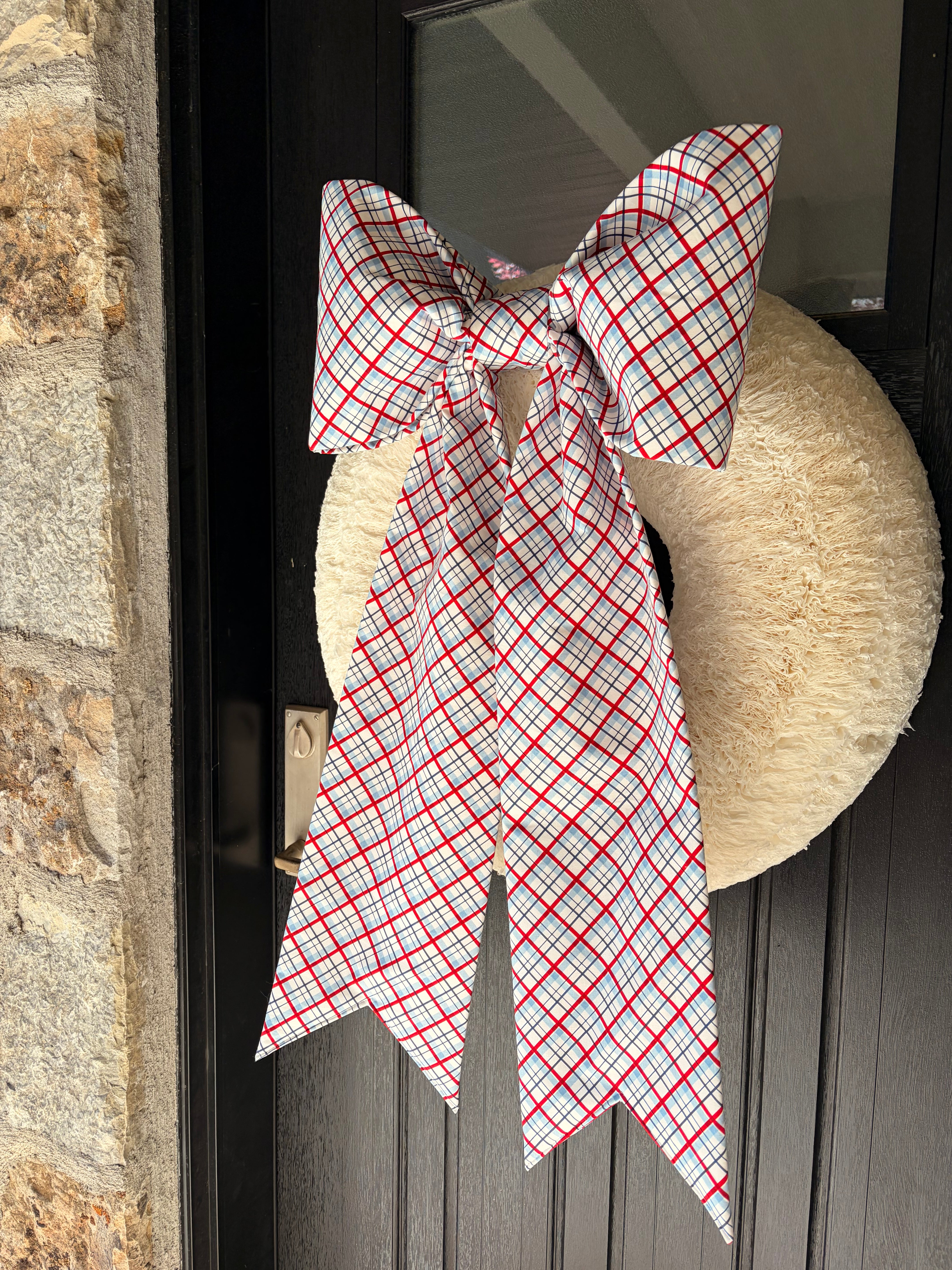 The Americana Estate Plaid Bow