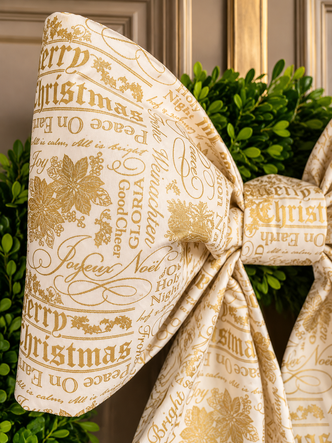 The Gilded Greetings Bow