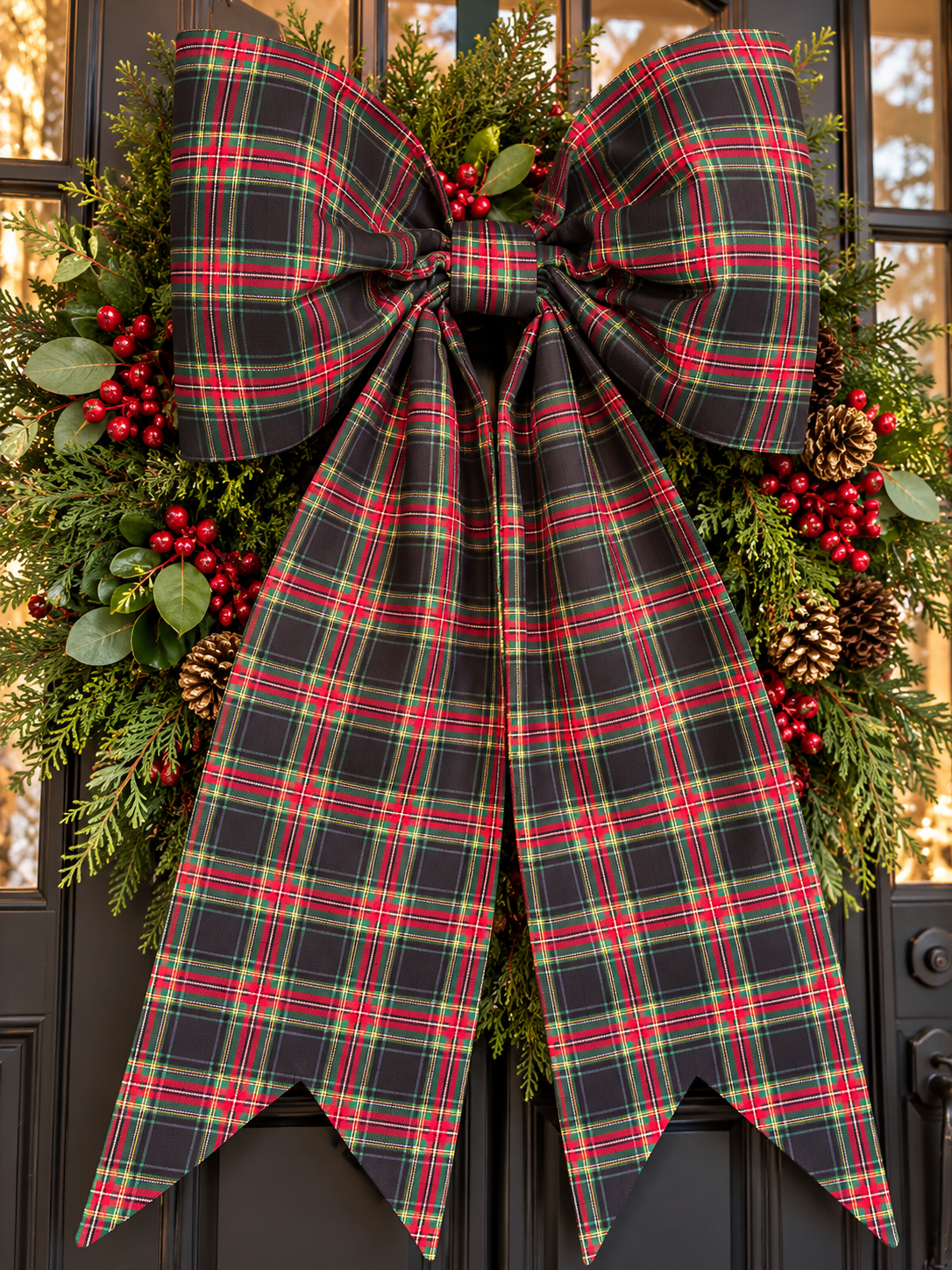 The Grand Fireside Tartan Bow
