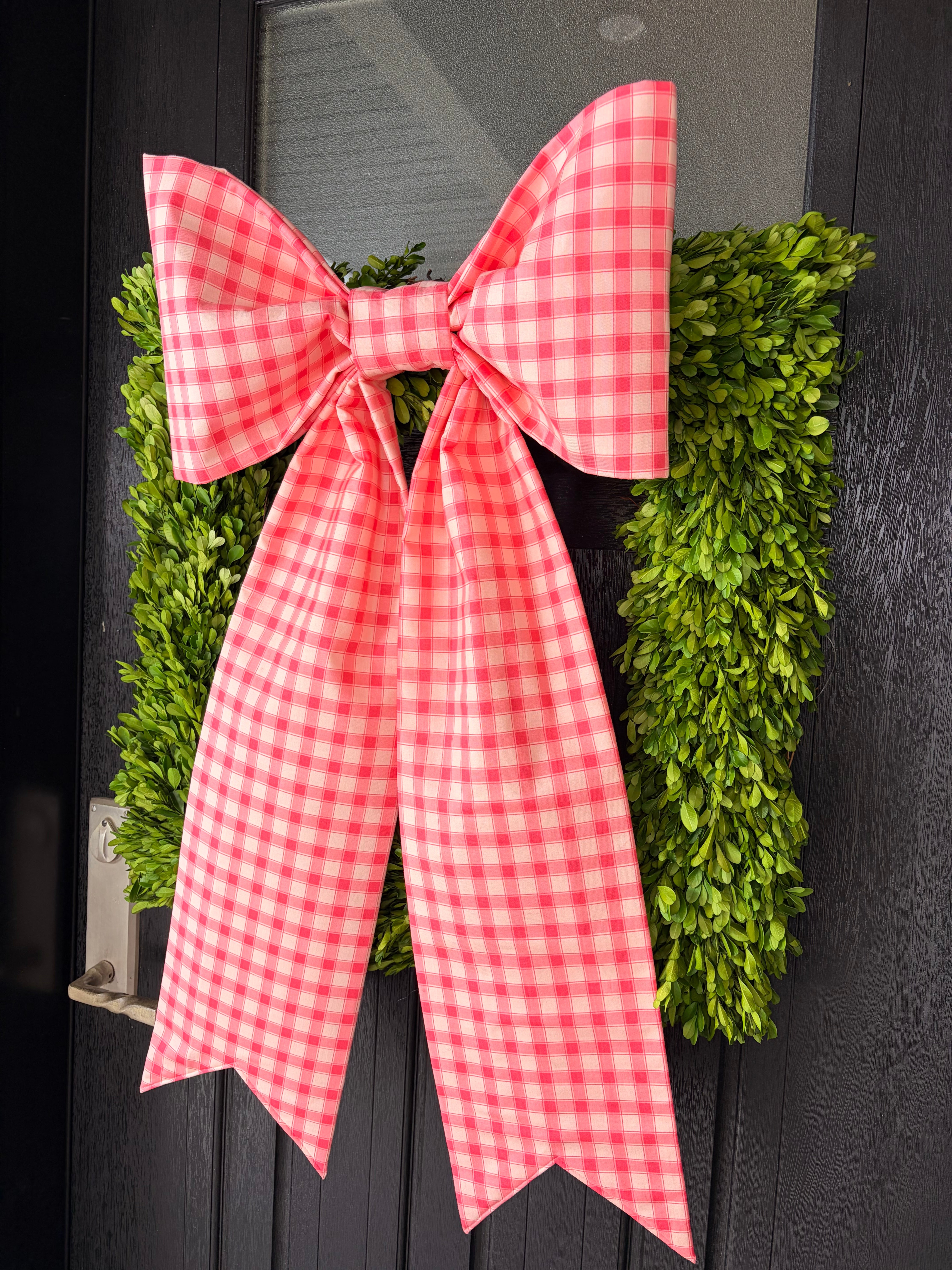 The Strawberry Sorbet Bow