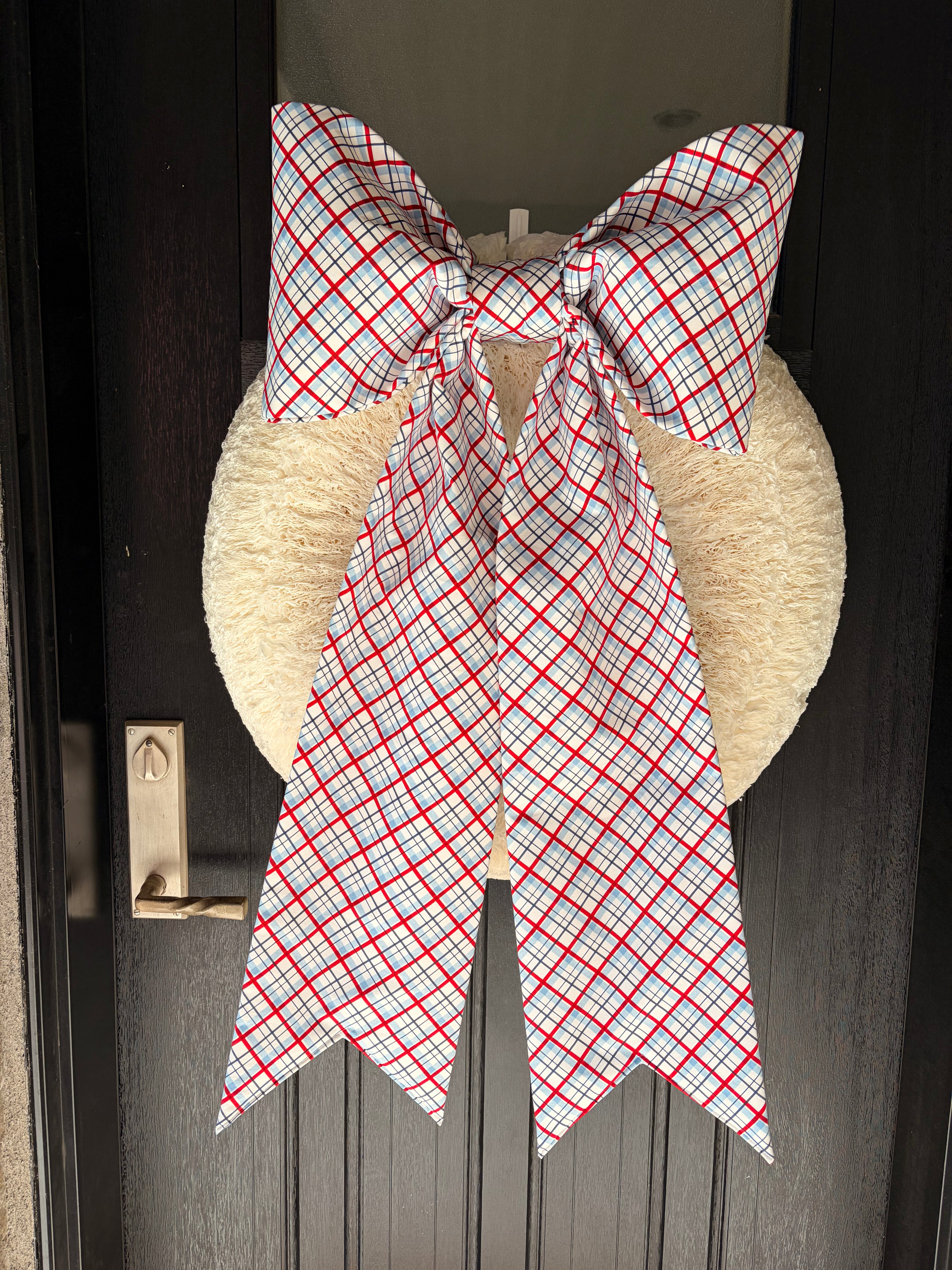 The Americana Estate Plaid Bow