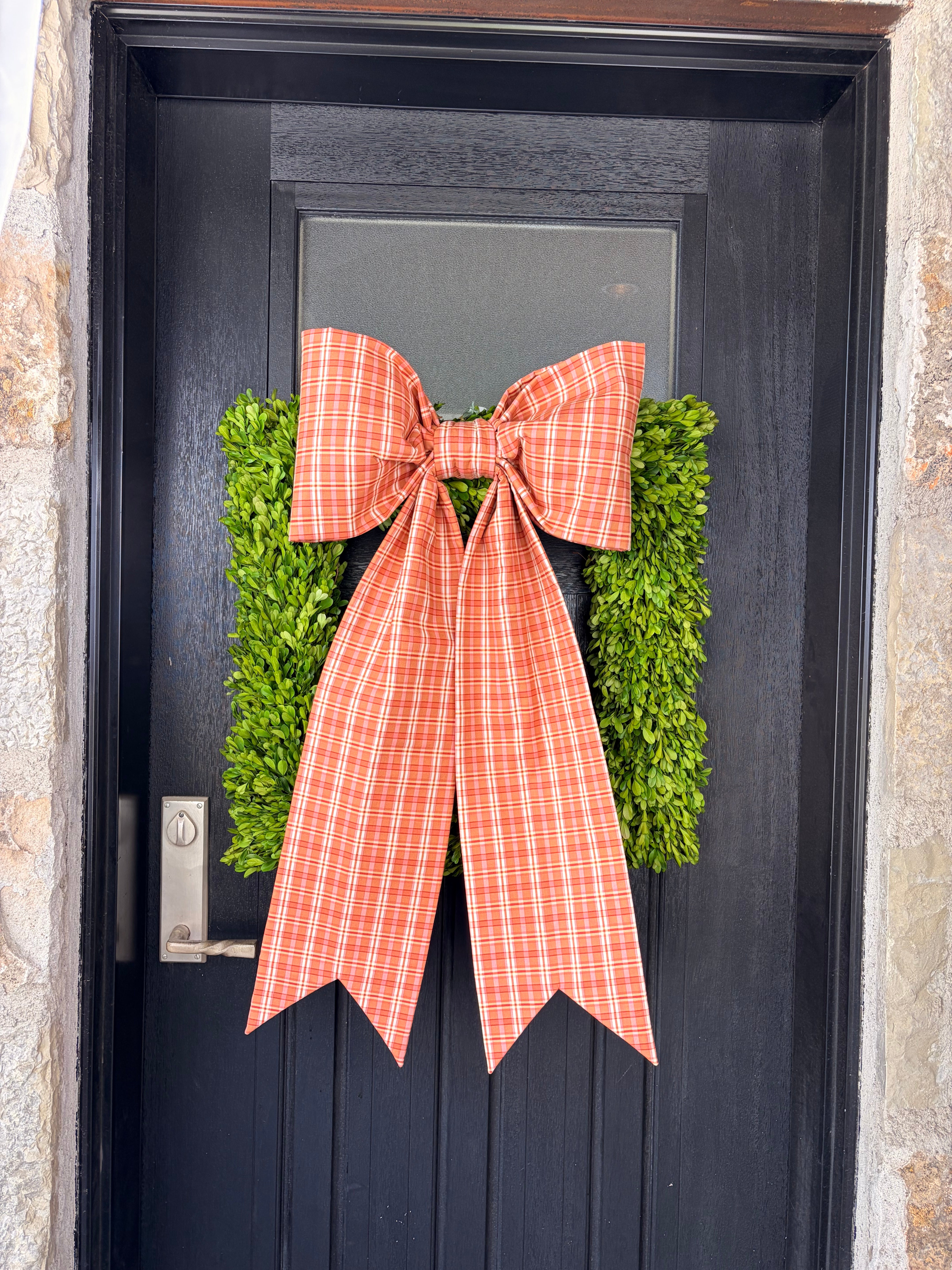 The Spiced Sugar Plaid Bow