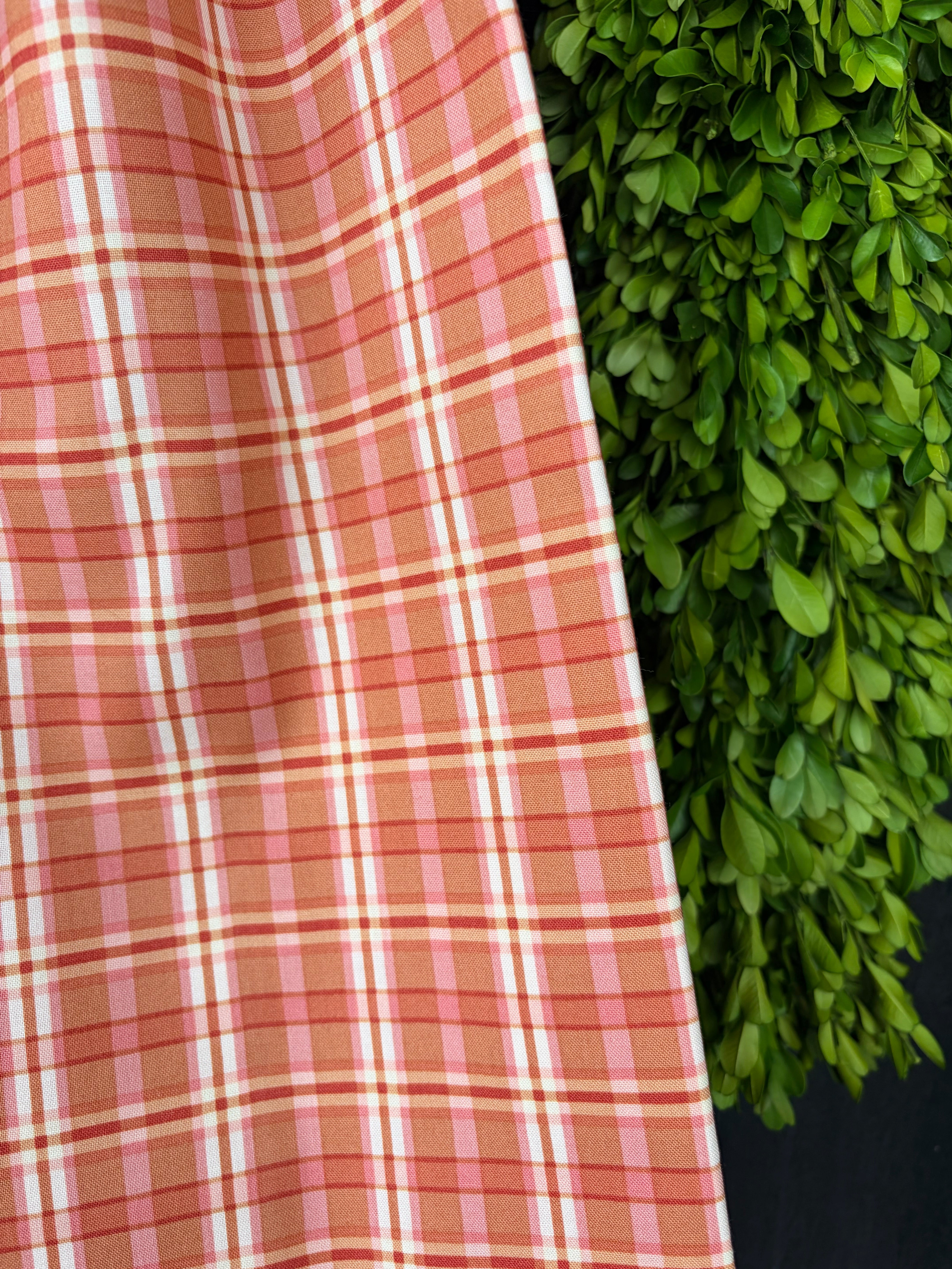 The Spiced Sugar Plaid Bow