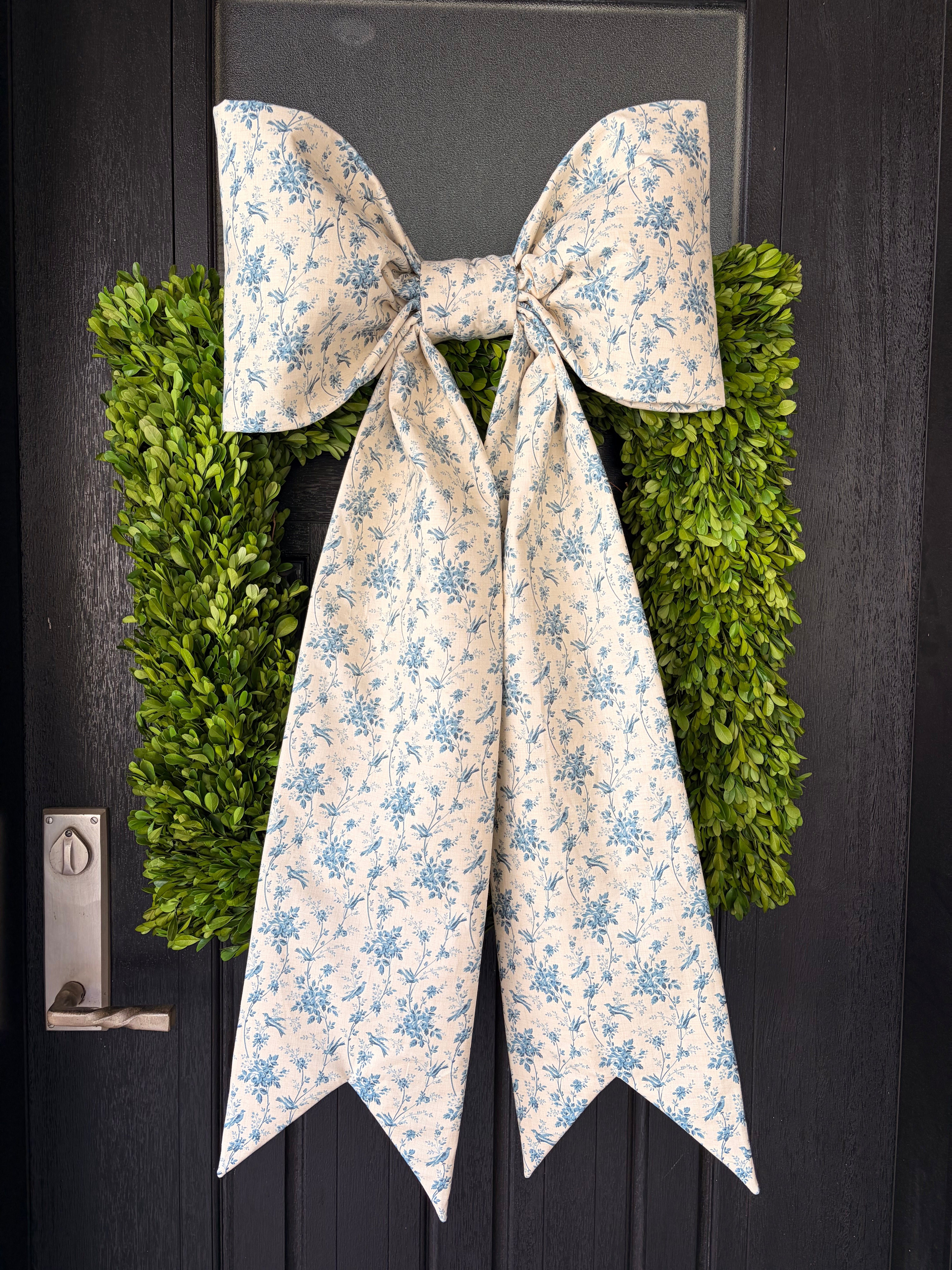 The Bleu Songbird Bow