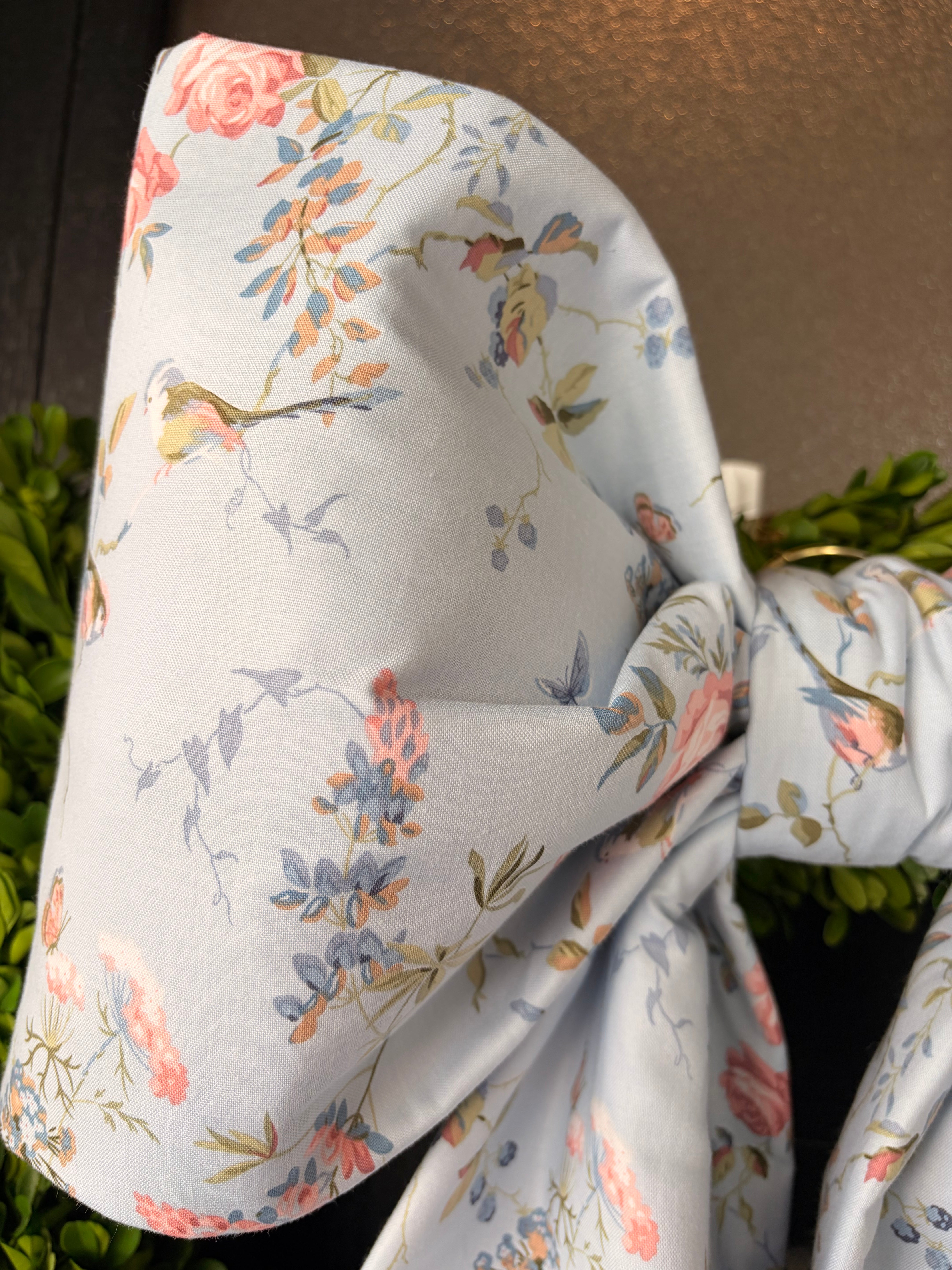 The Bluebird and Blooms Bow
