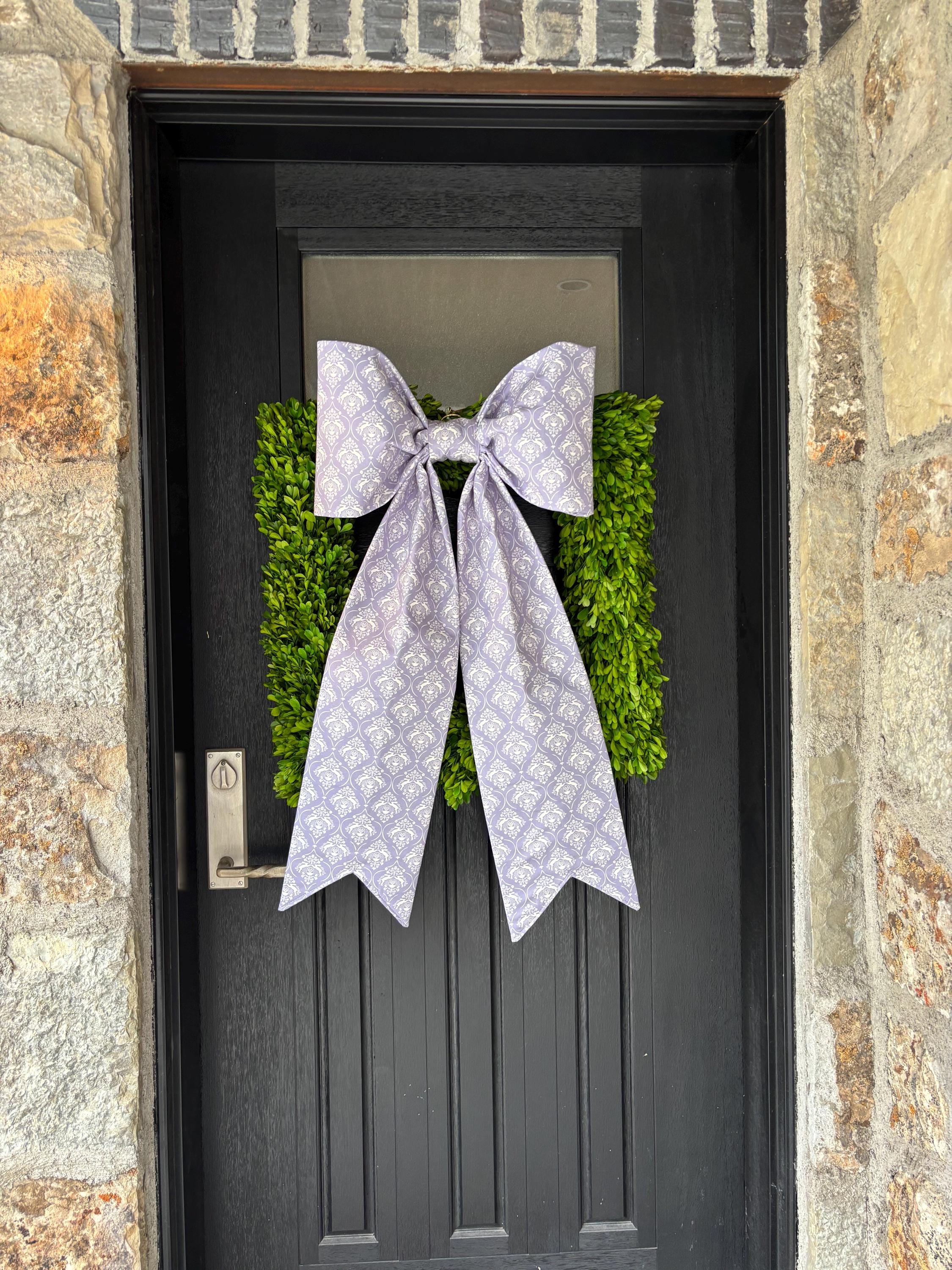 Spring Reverie in Lavender Bow