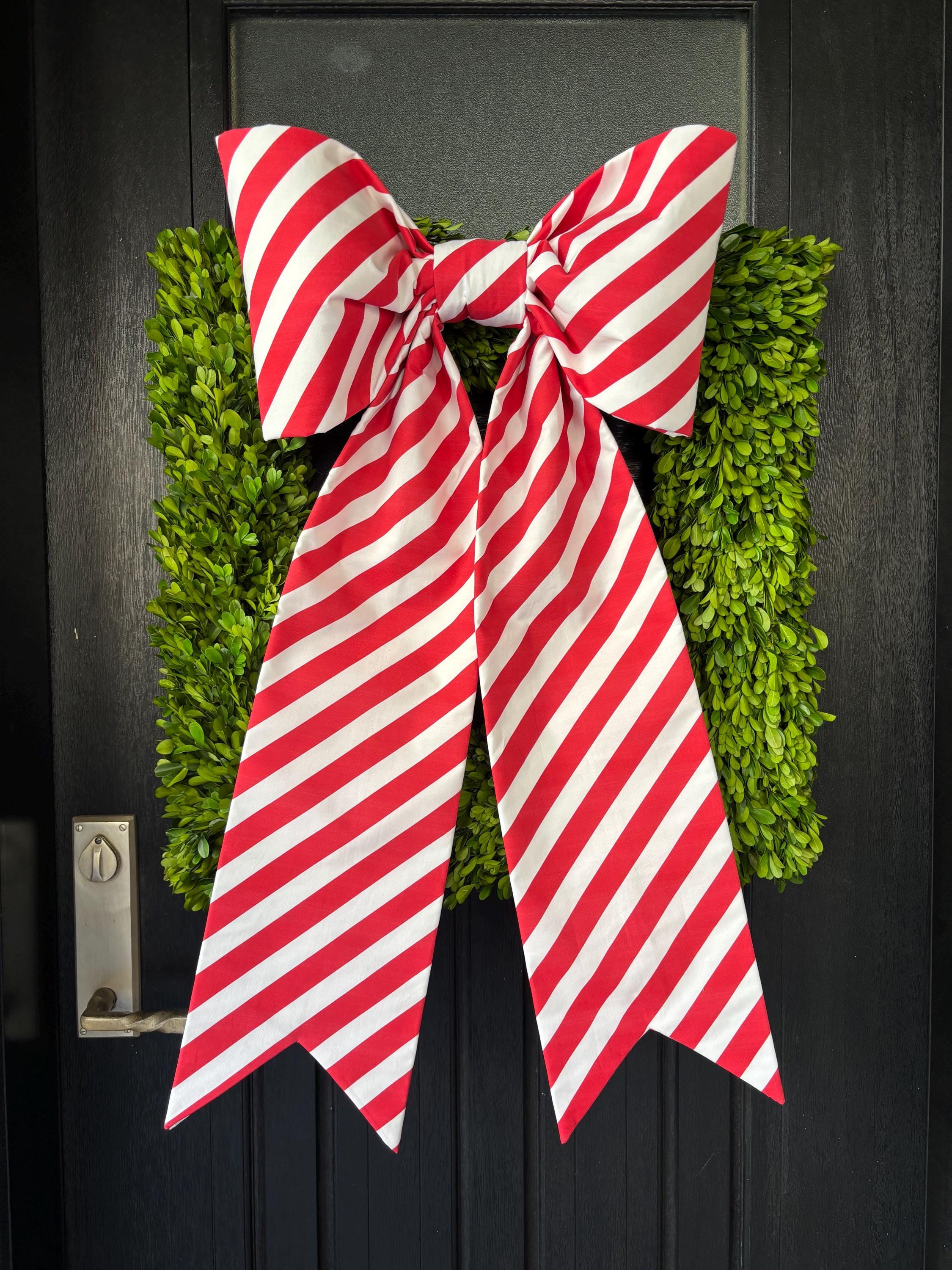Peppermint Twist Bow