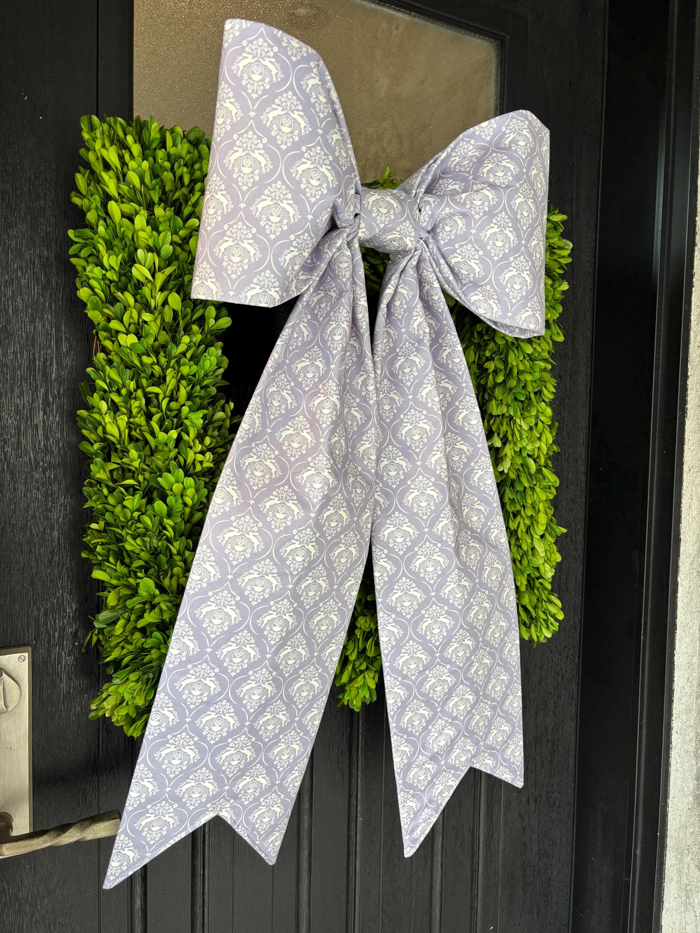 Spring Reverie in Lavender Bow