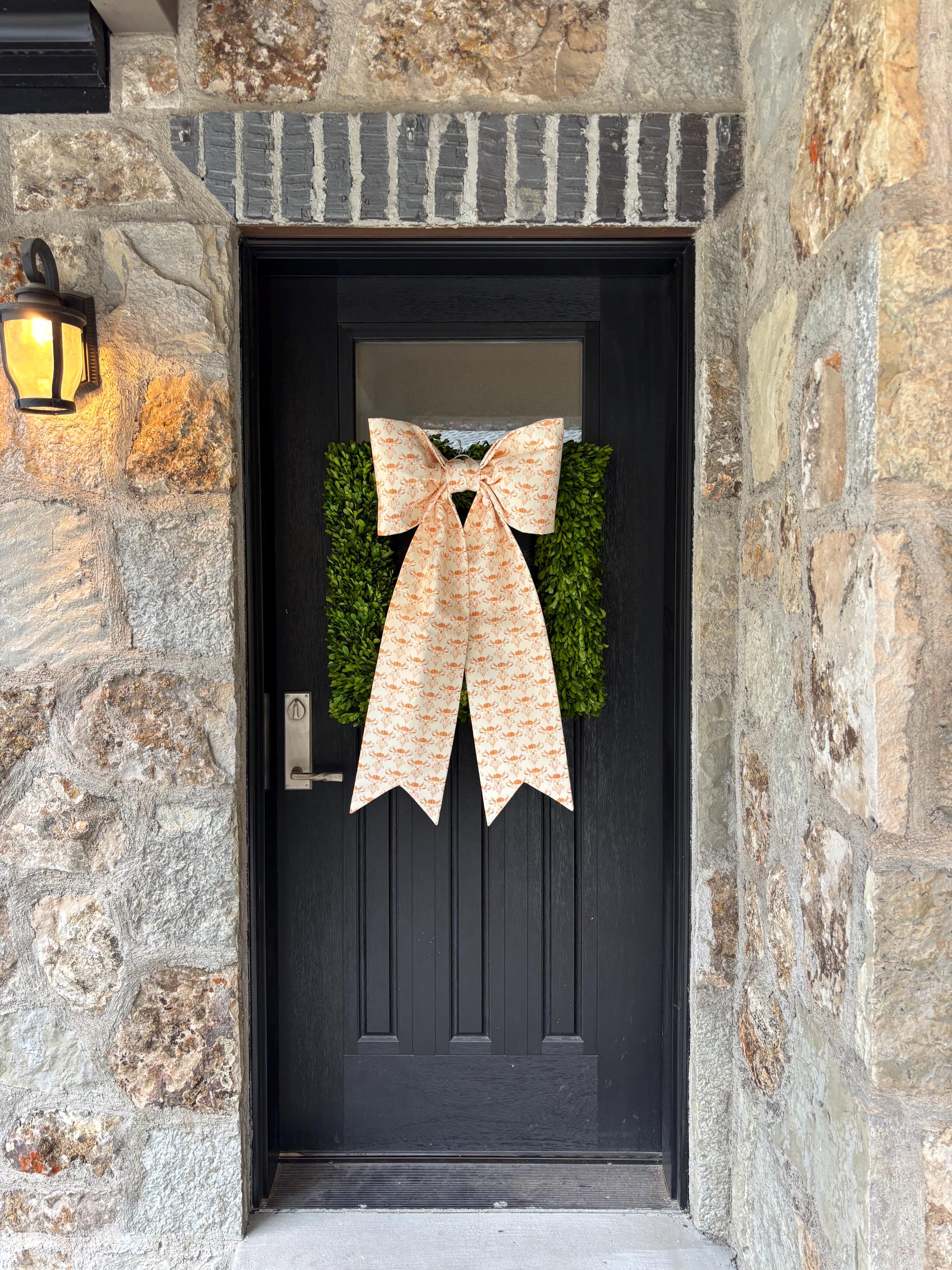 Pumpkin Harvest Bow