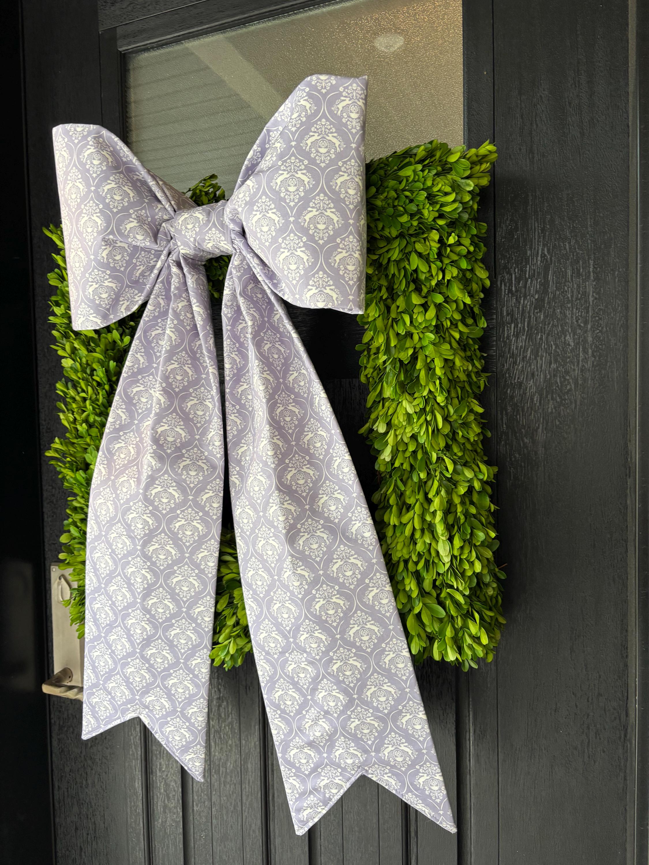 Spring Reverie in Lavender Bow