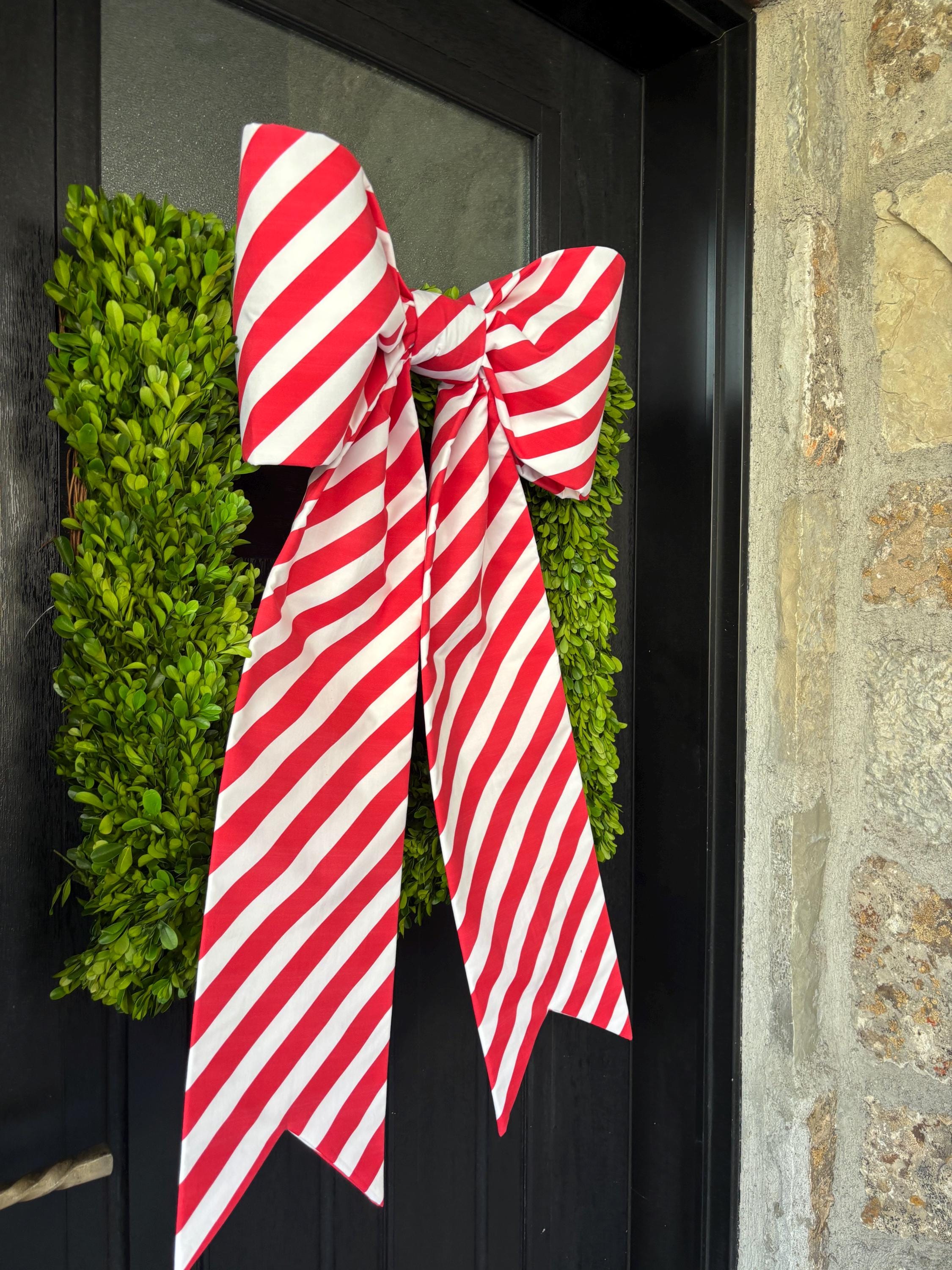 Peppermint Twist Bow