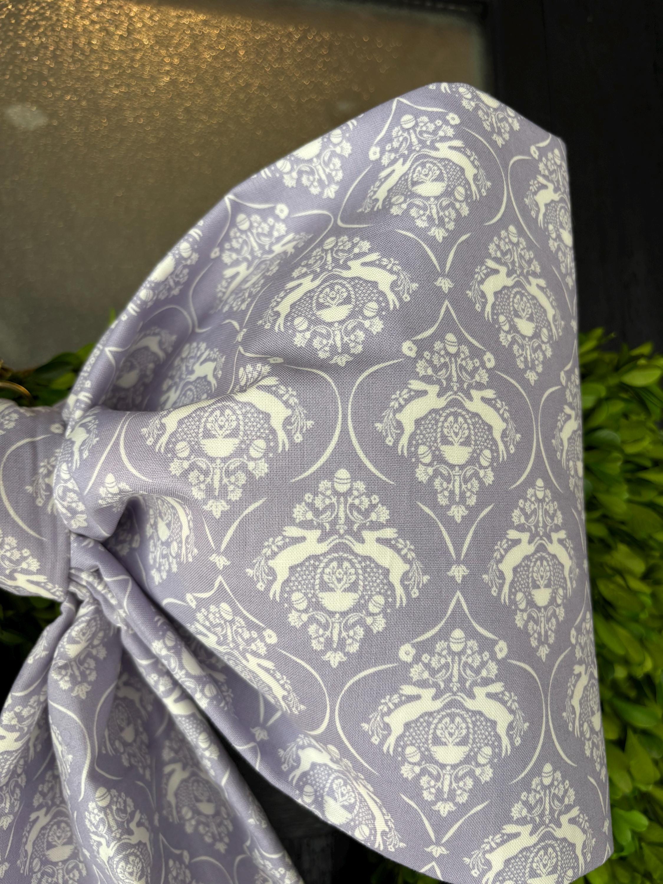 Spring Reverie in Lavender Bow