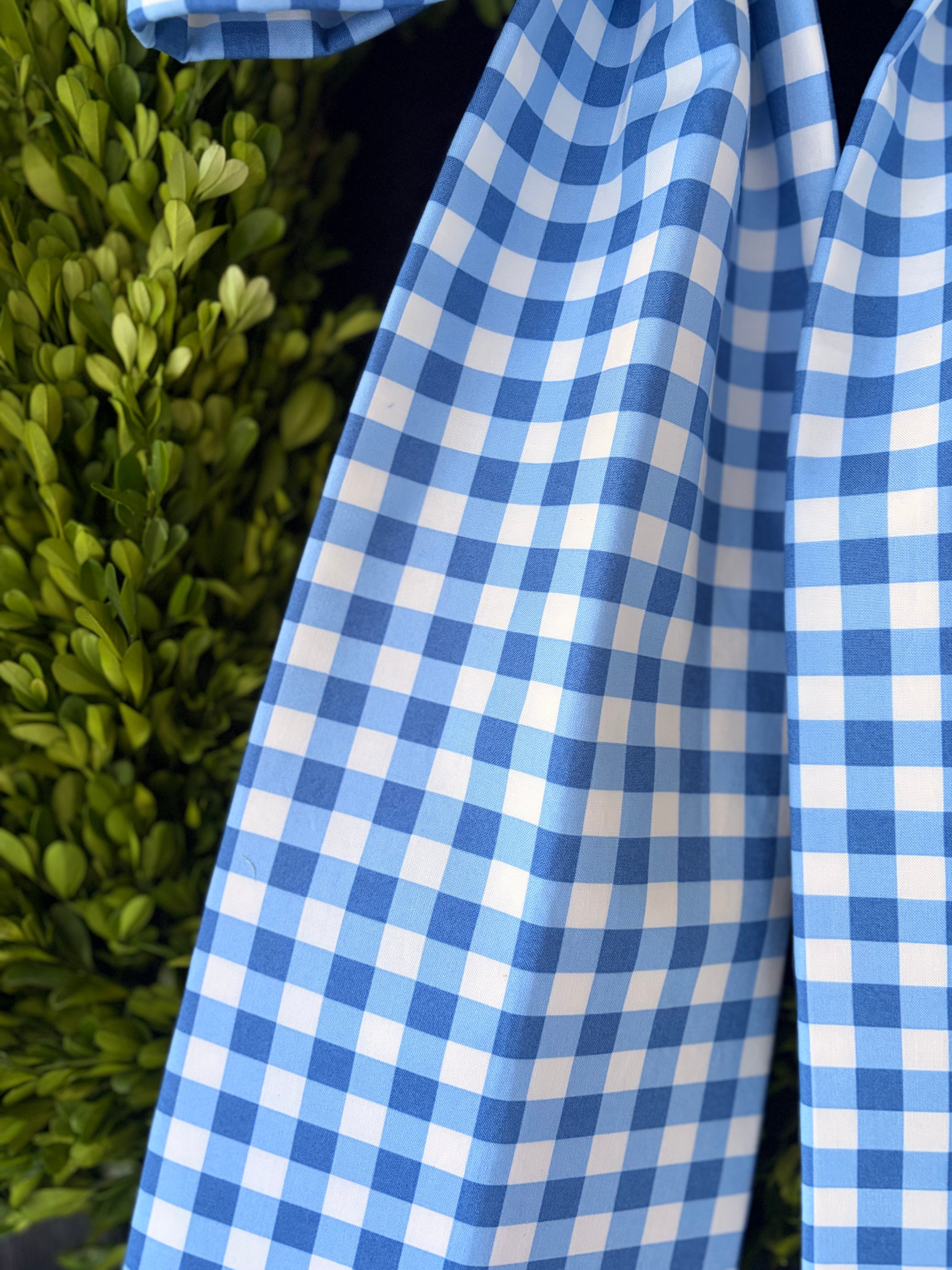 The Bluebell Gingham Bow
