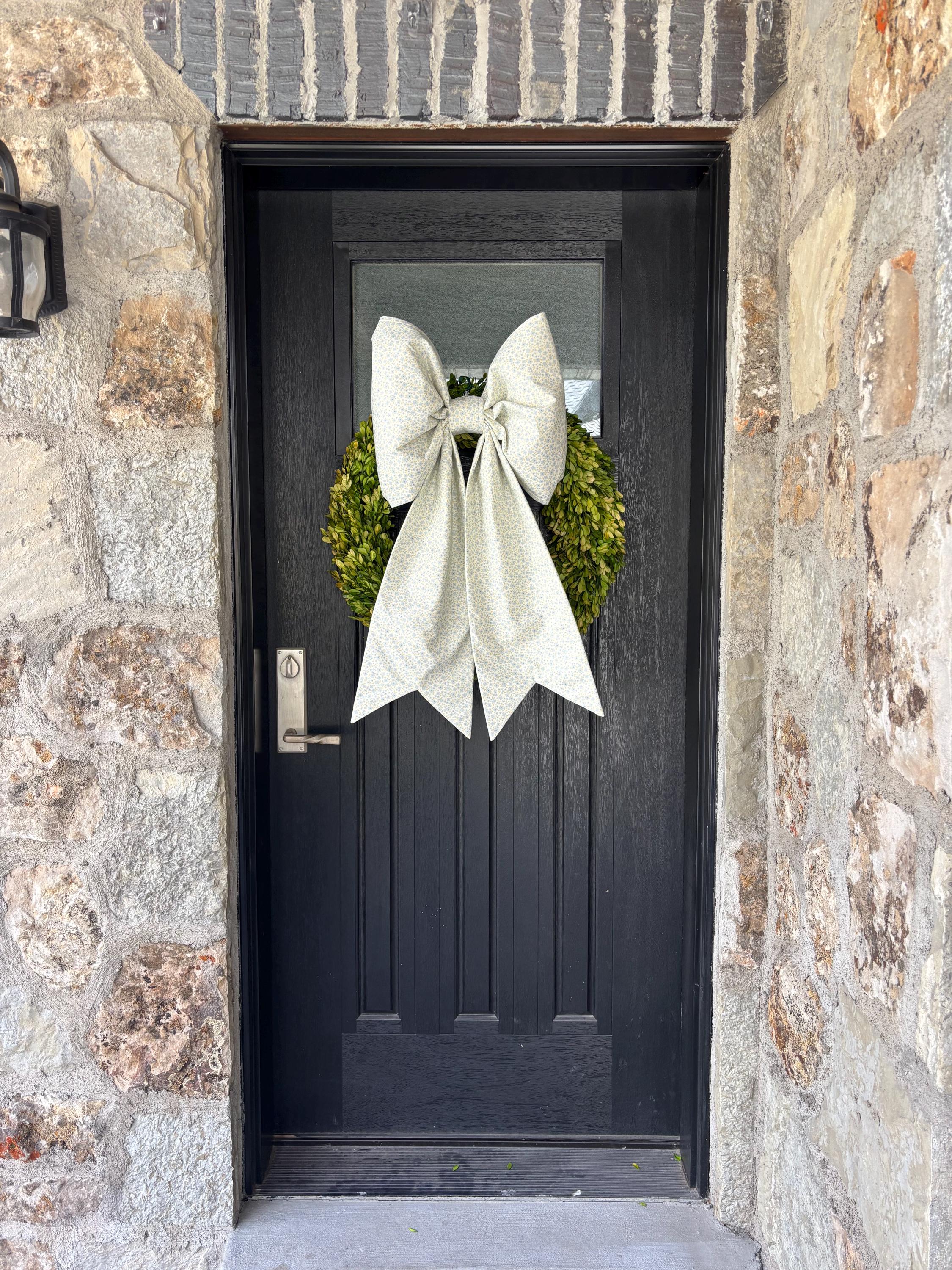 Bleu English Garden Bow