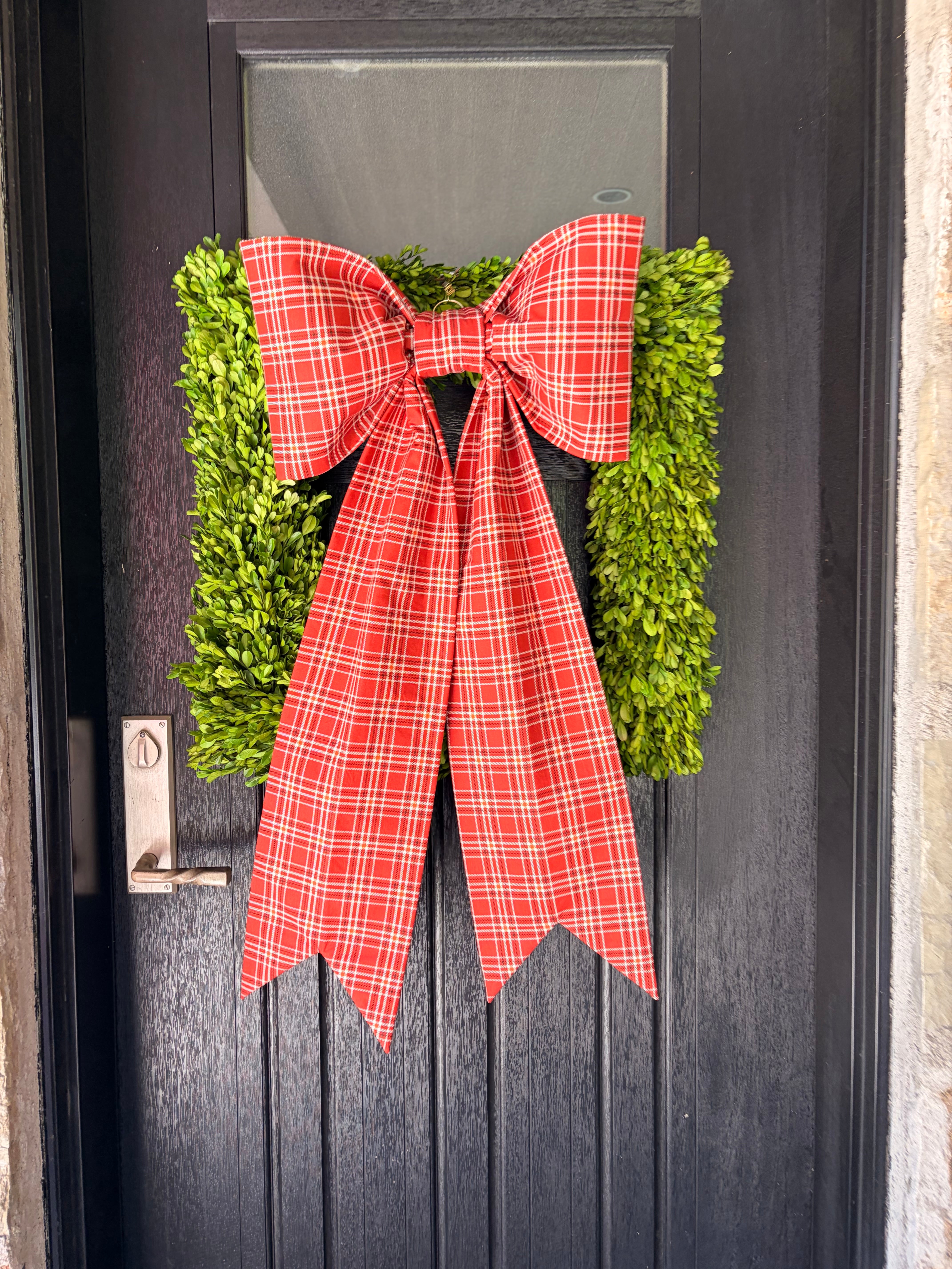 The Orchard House Tartan Bow