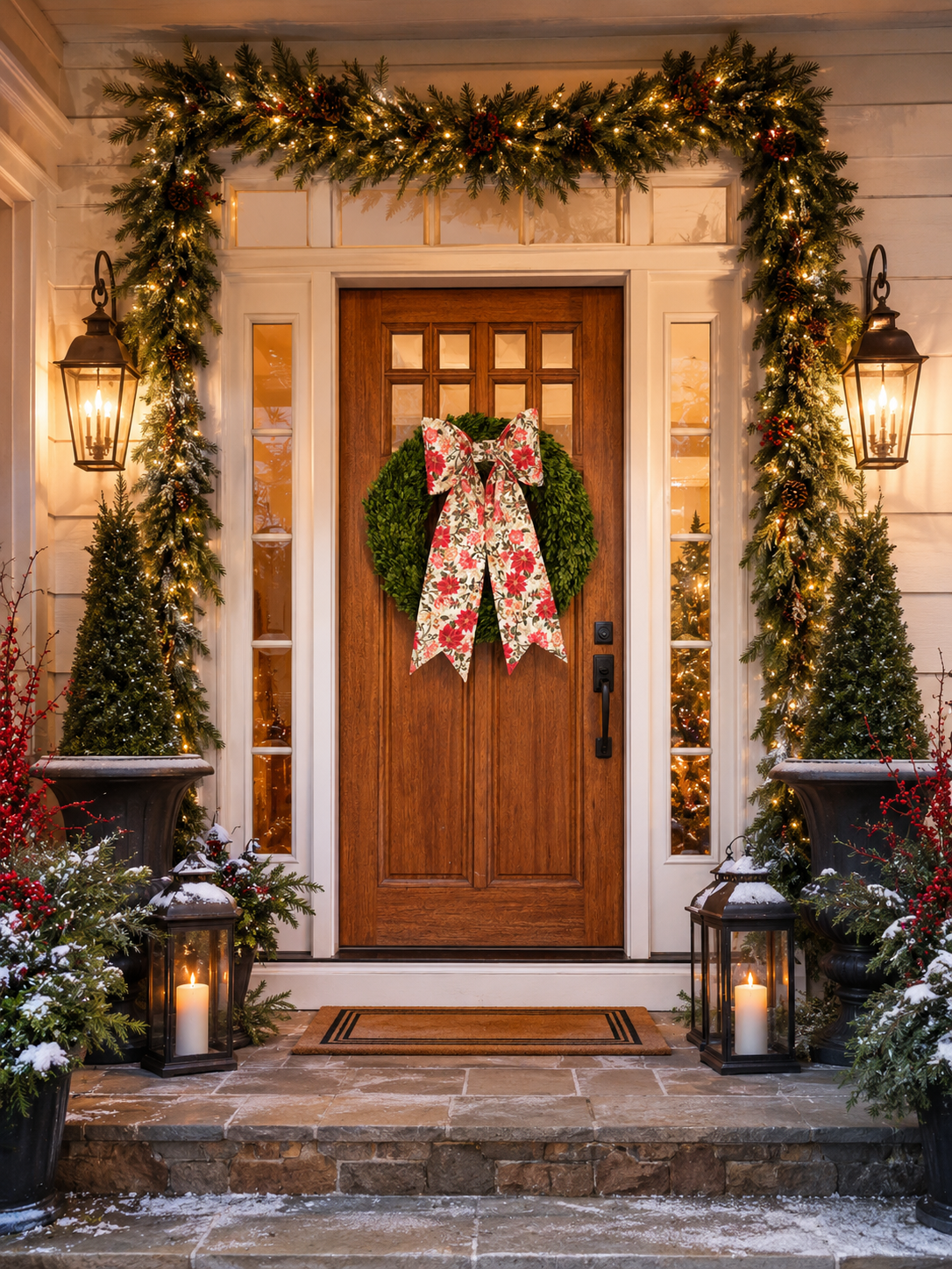 The Christmas Has Come Home Bow
