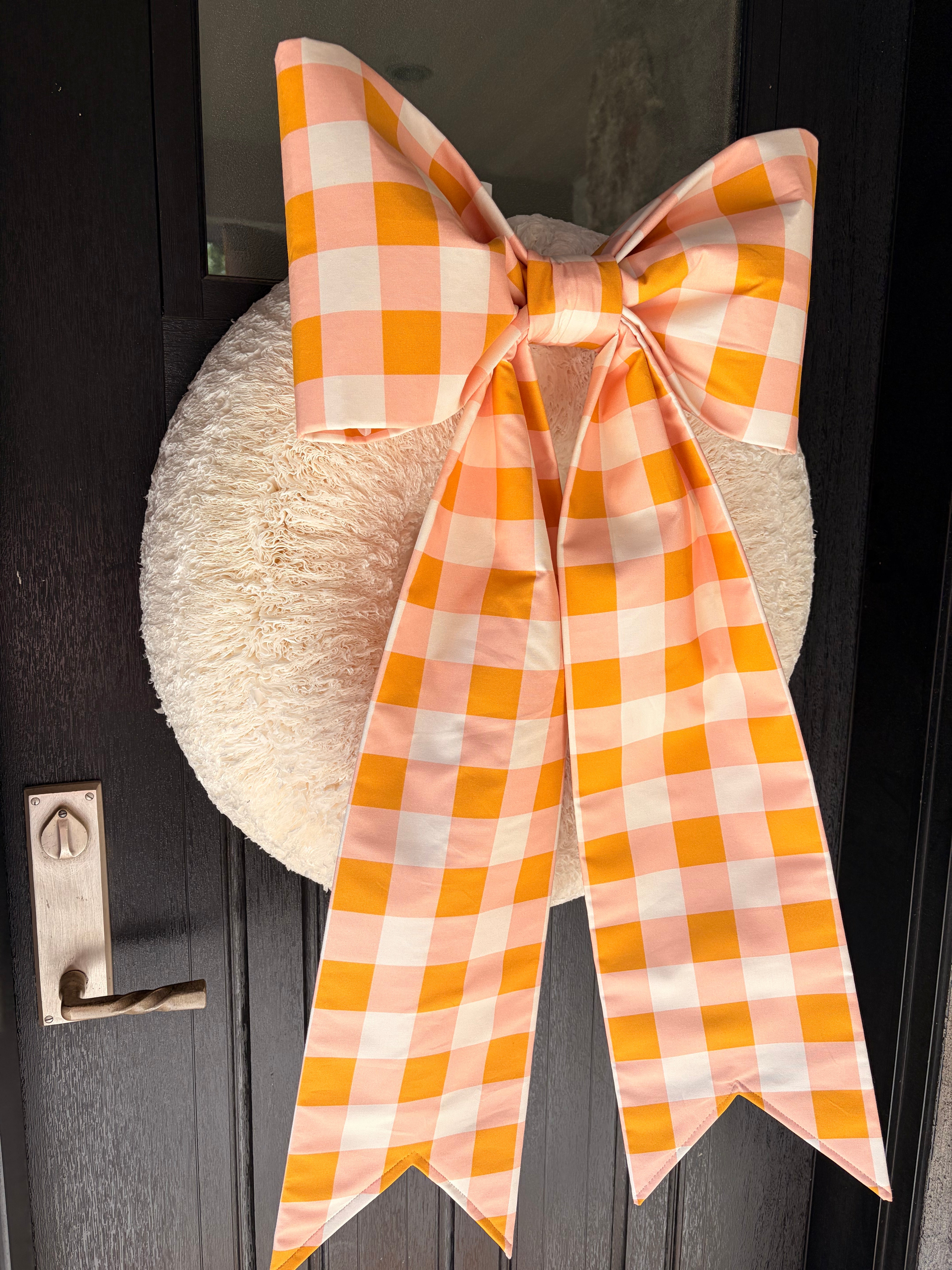 The Summer Sorbet Check Bow