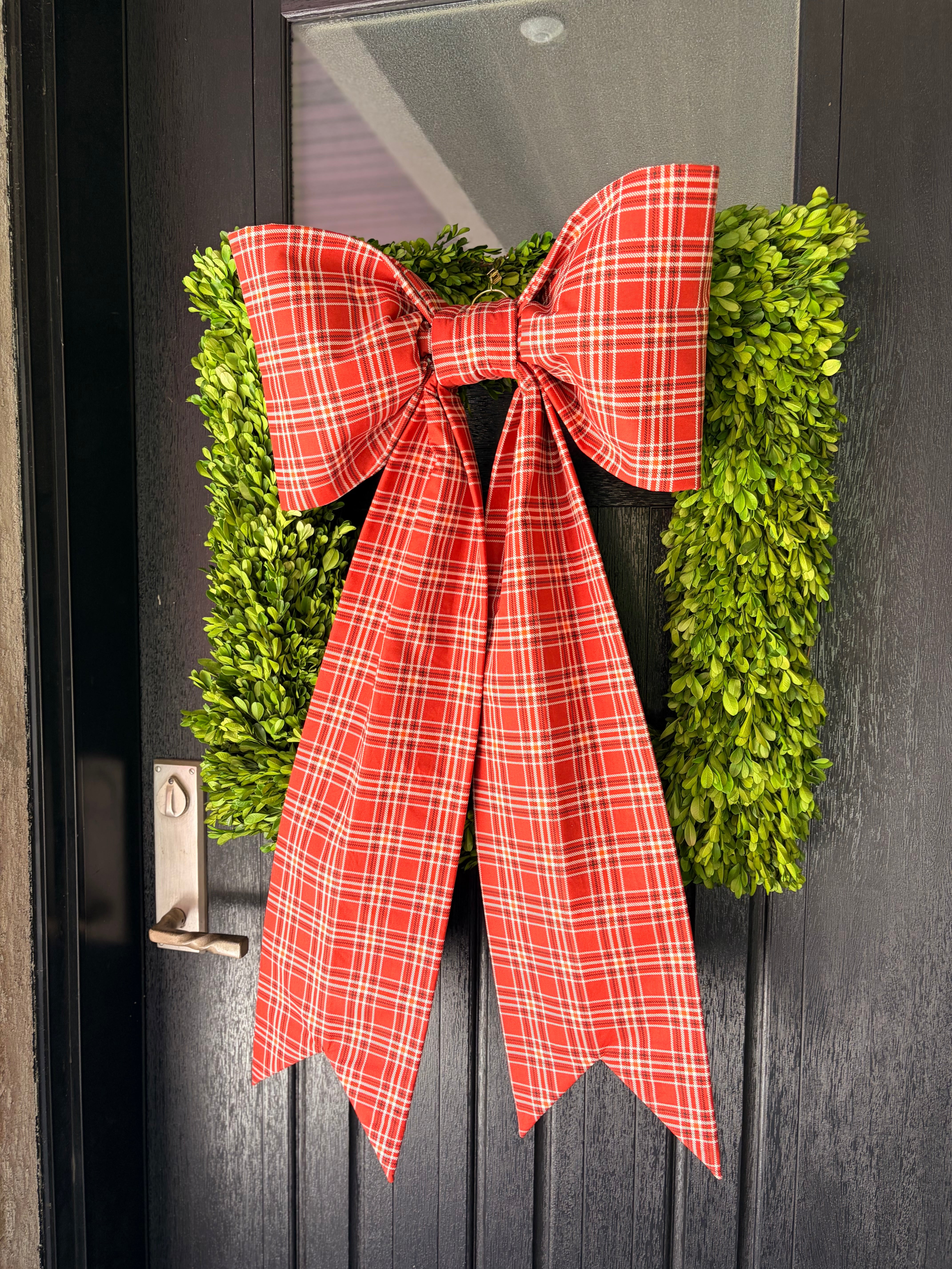 The Orchard House Tartan Bow
