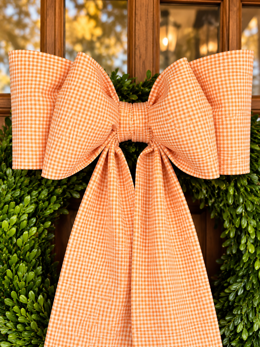 The Gingham Gathering Bow