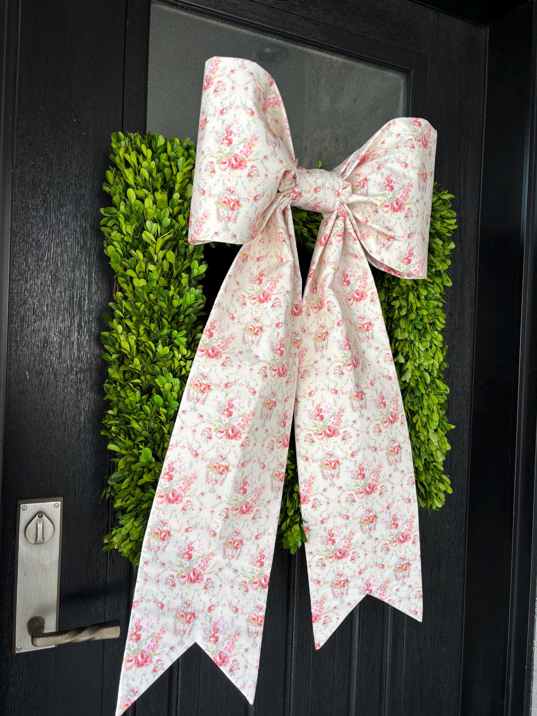 Cottage Rose Bow