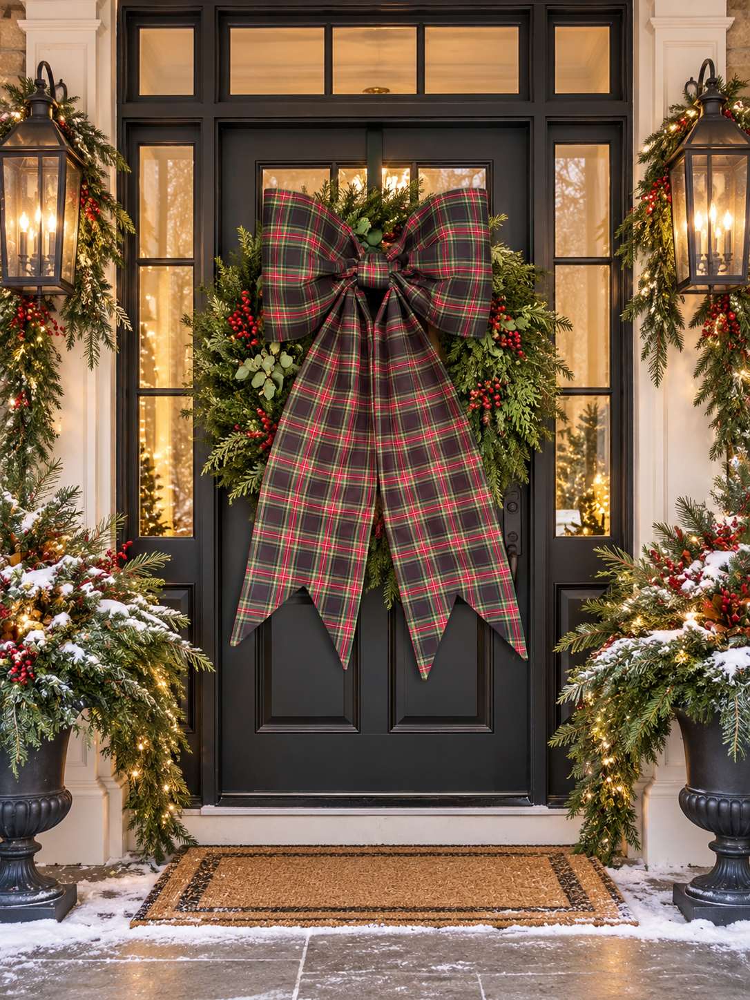 The Grand Fireside Tartan Bow