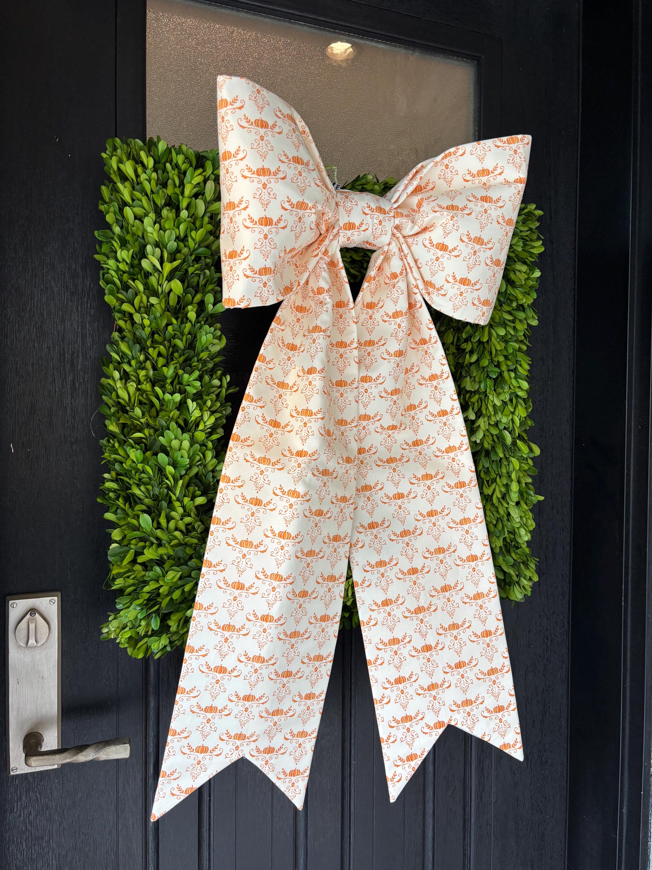 Pumpkin Harvest Bow
