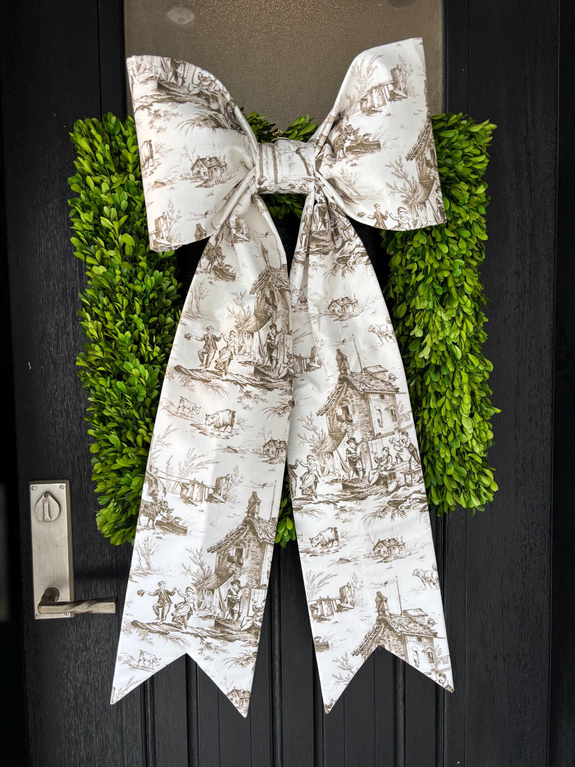 Château en Automne Toile Bow