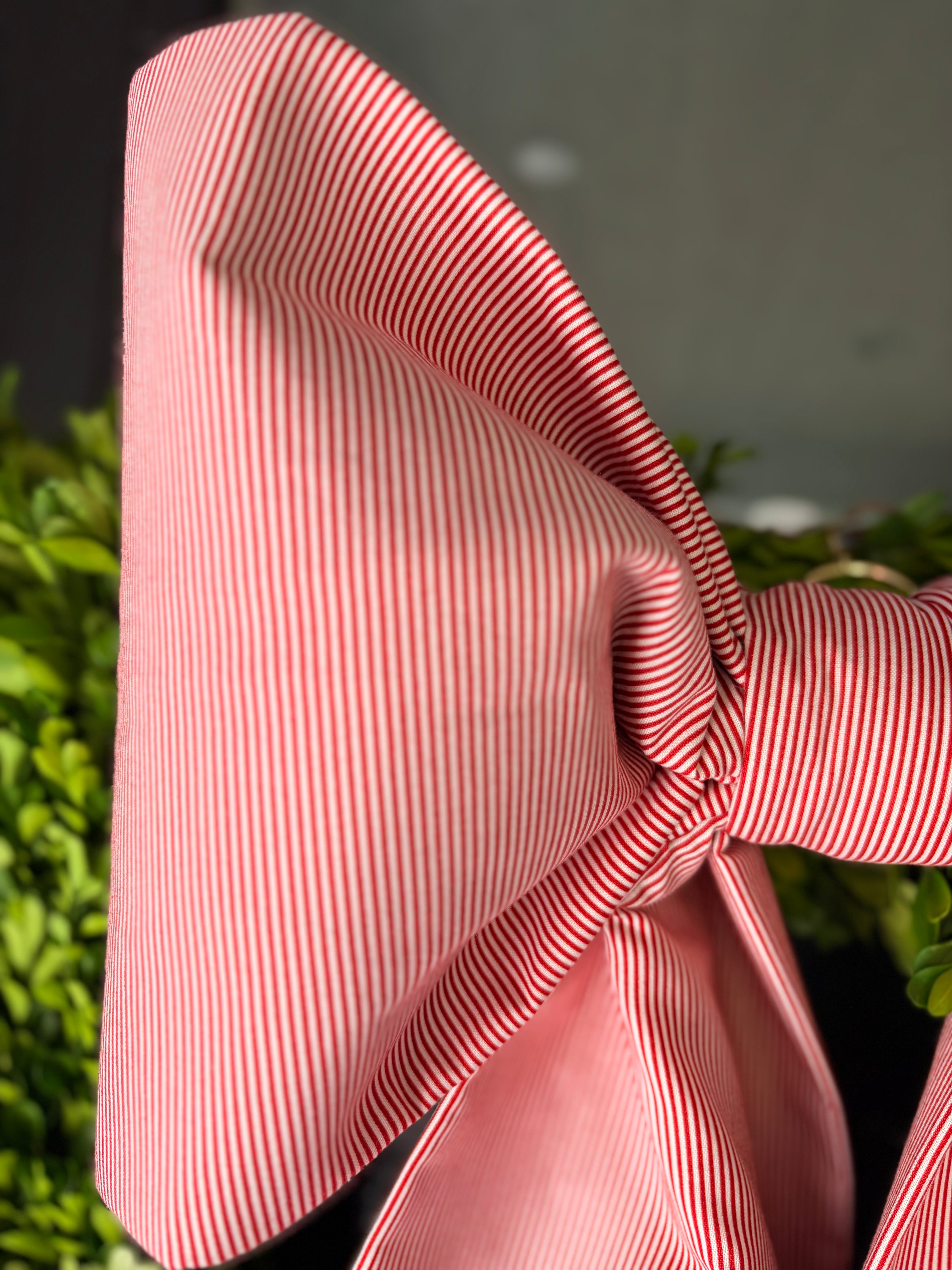 The Library Stripe Bow