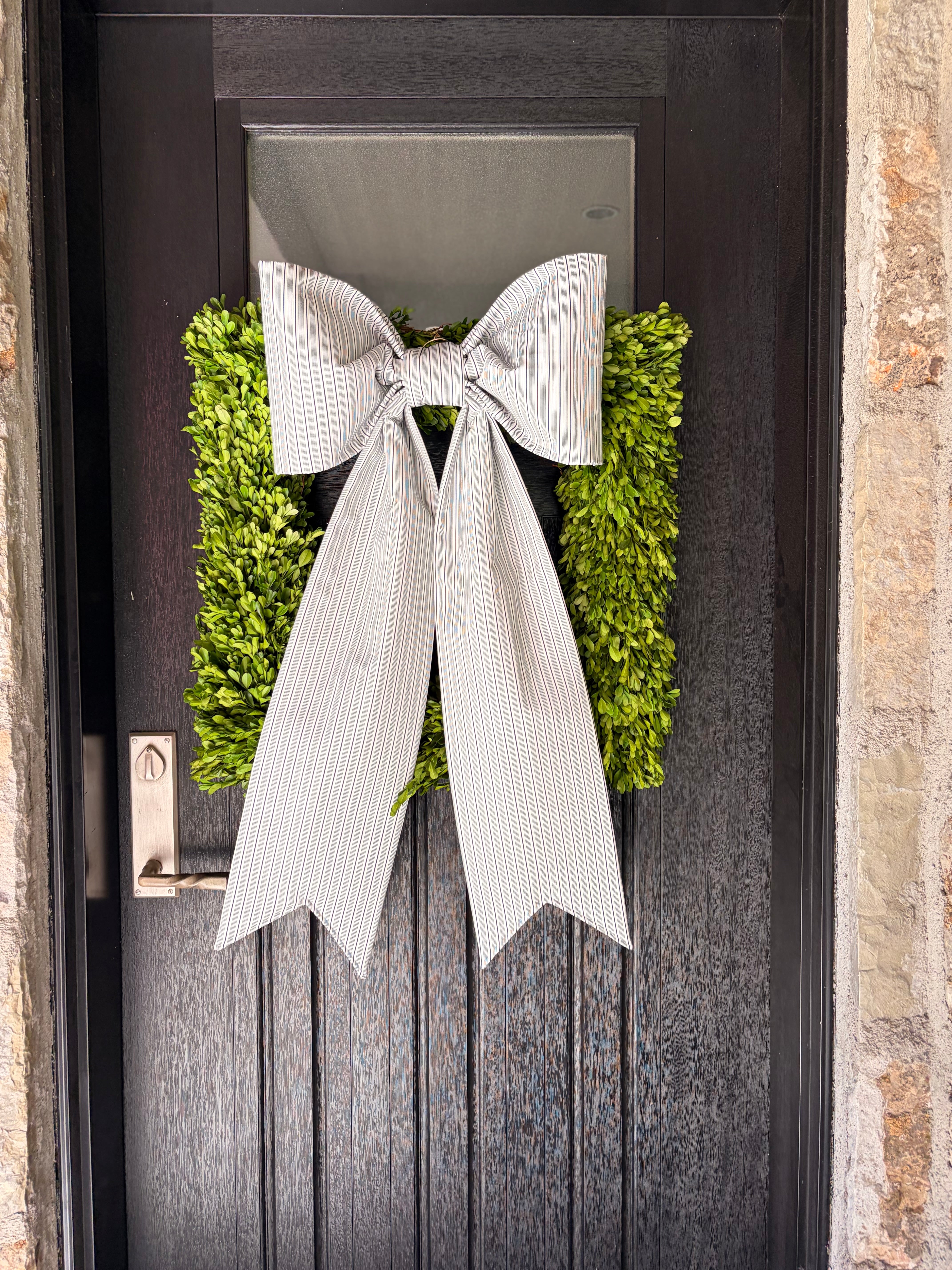 The Timeless Provincial Stripe Bow