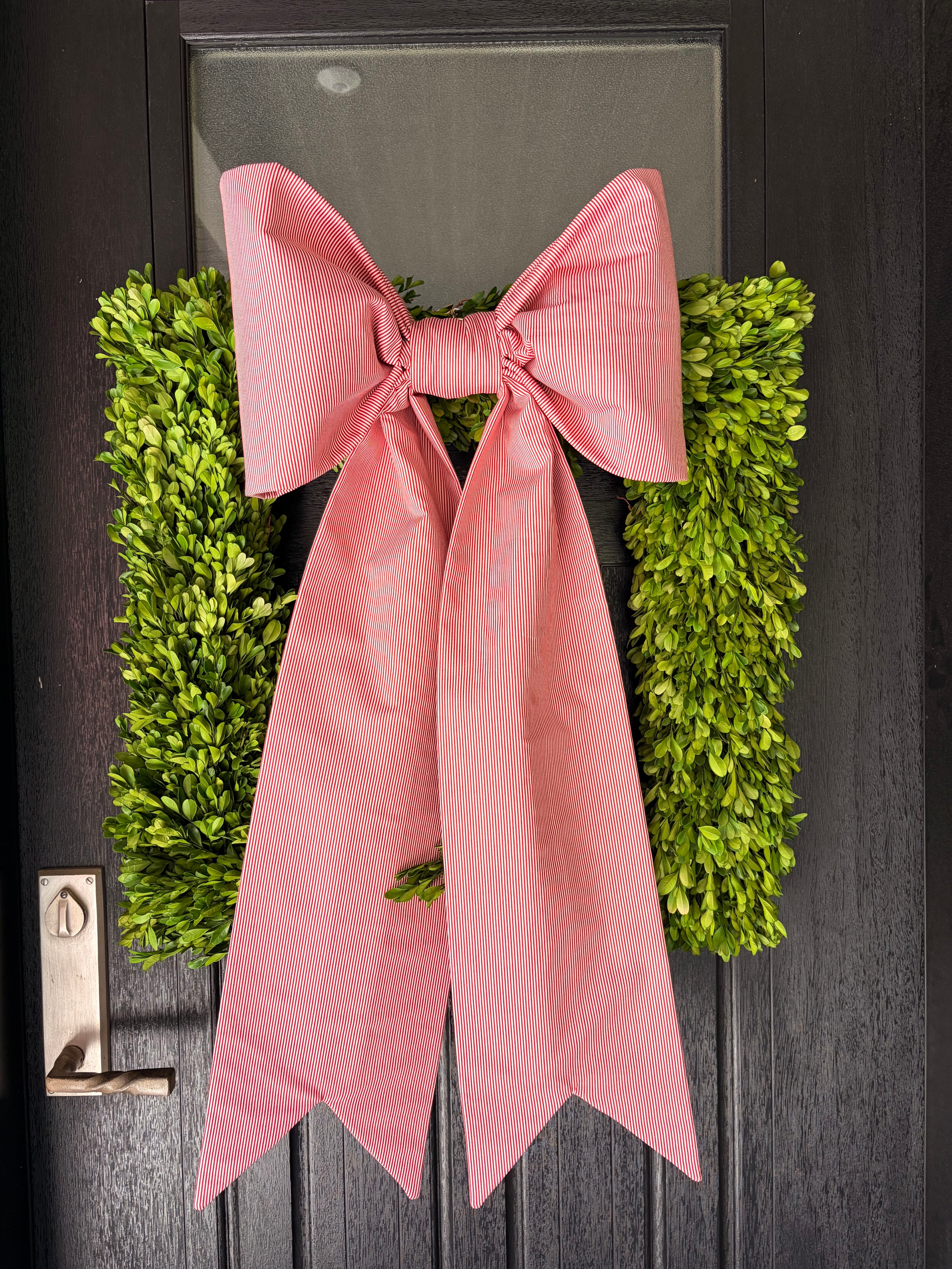 The Library Stripe Bow