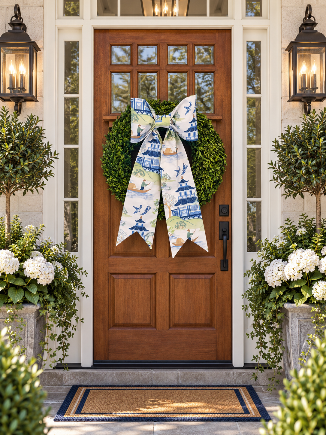 The Willowmere Chinoiserie Bow