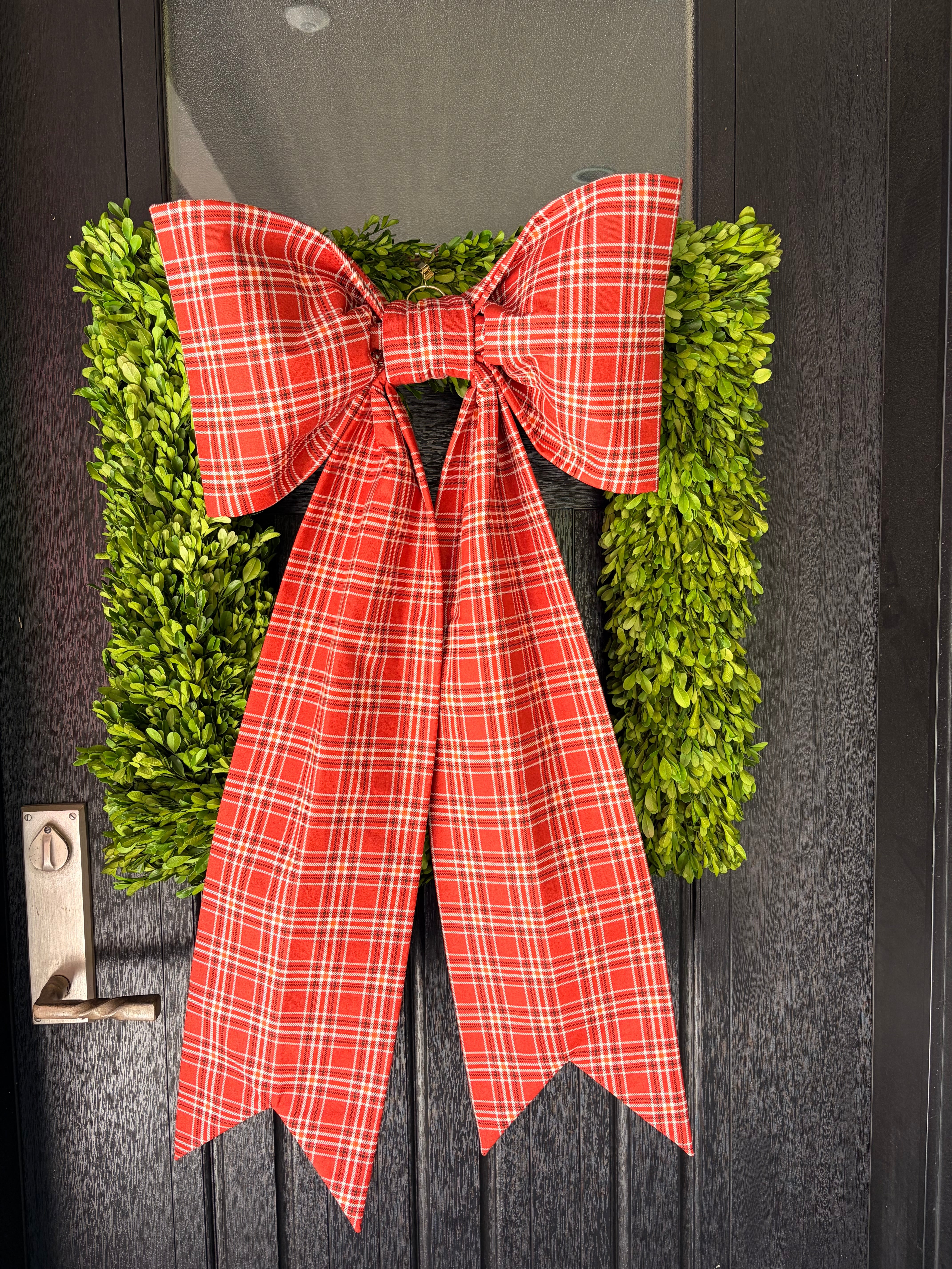 The Orchard House Tartan Bow