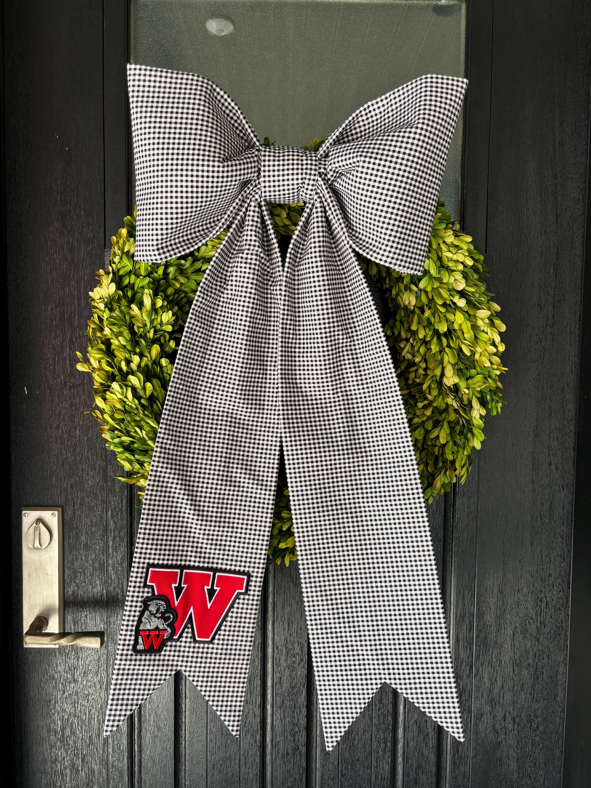 West High Panther Pride Bow