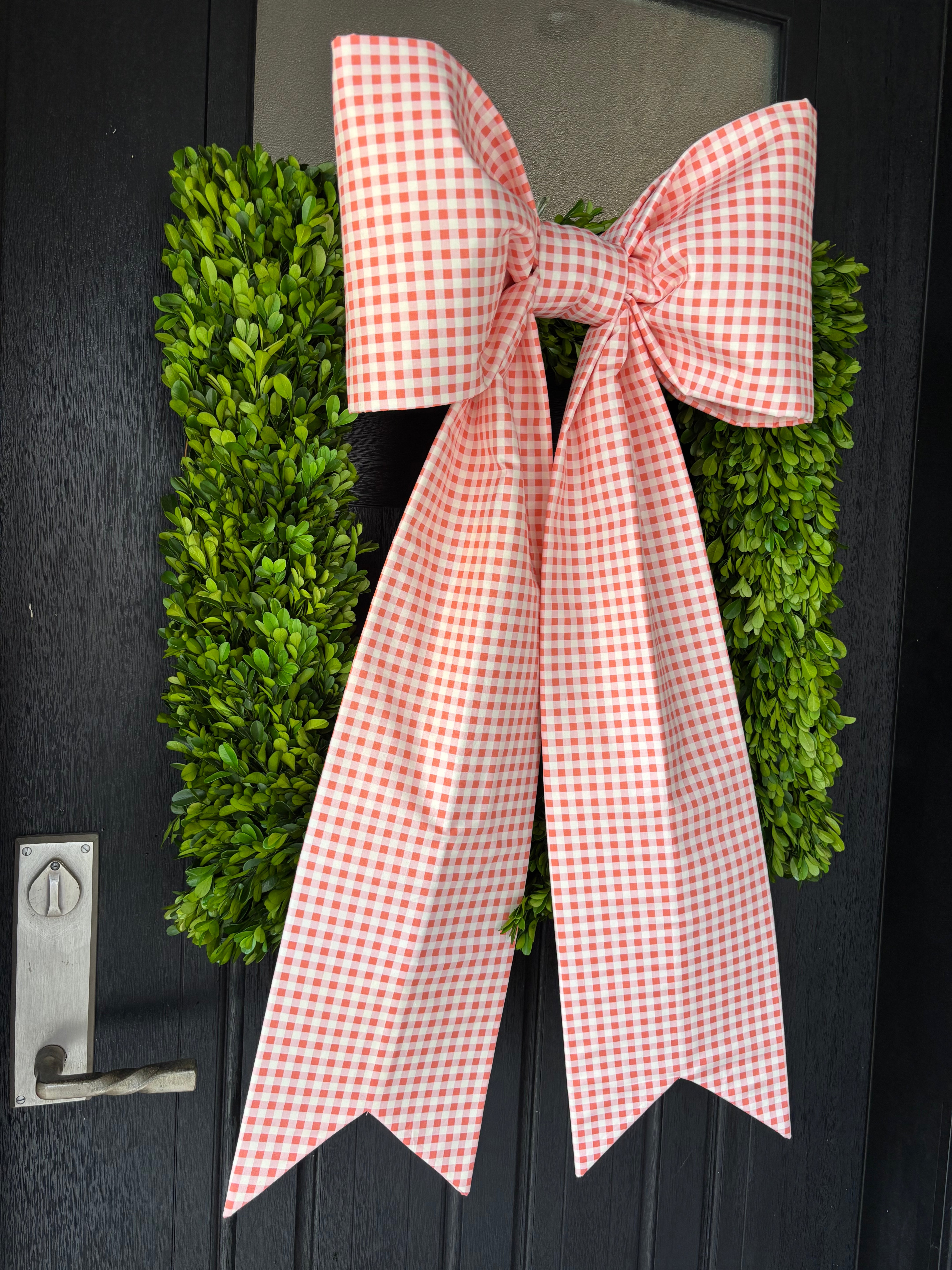 The Garden Gate Gingham Bow
