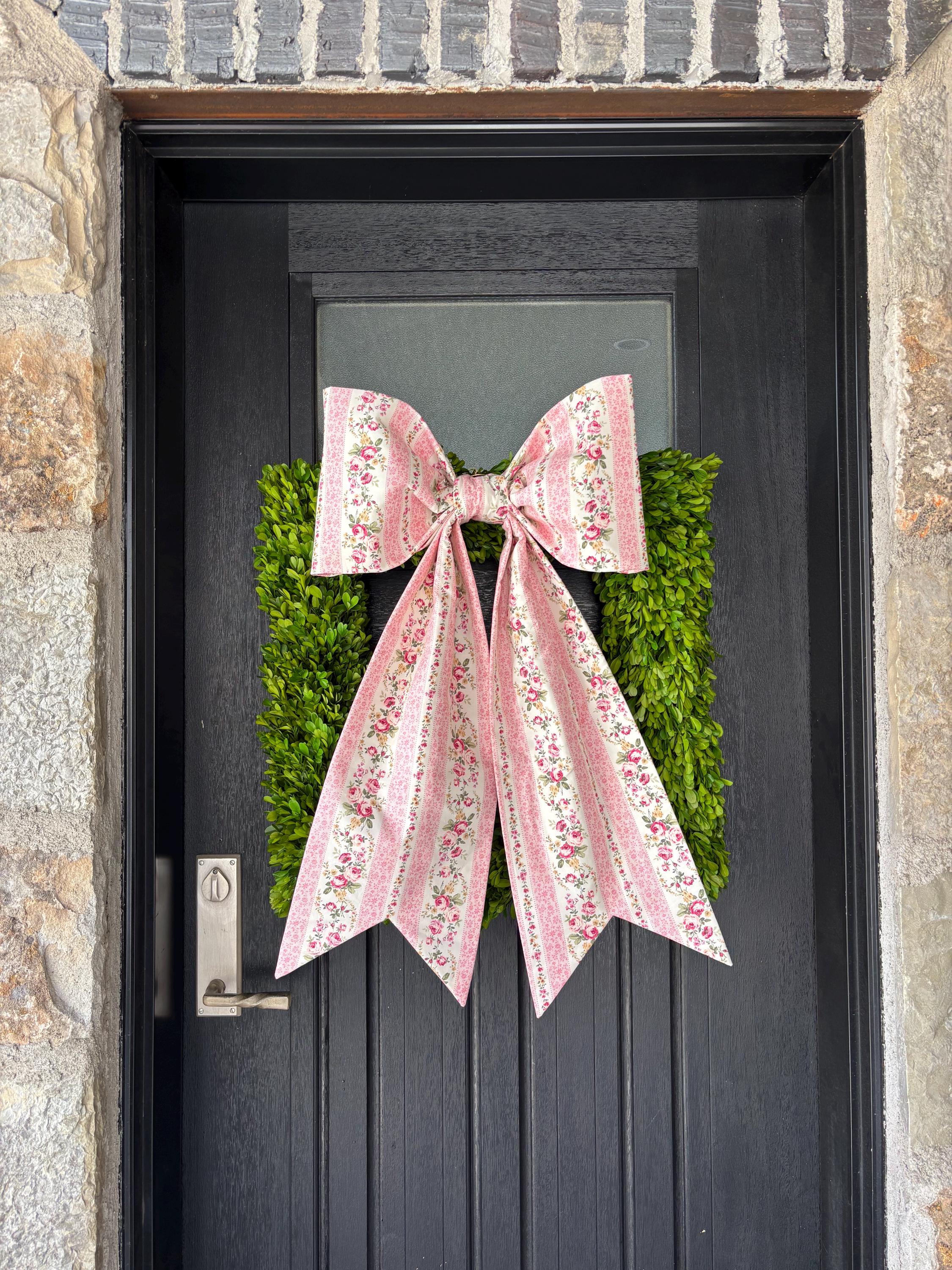 Maison Garden Stripe Bow