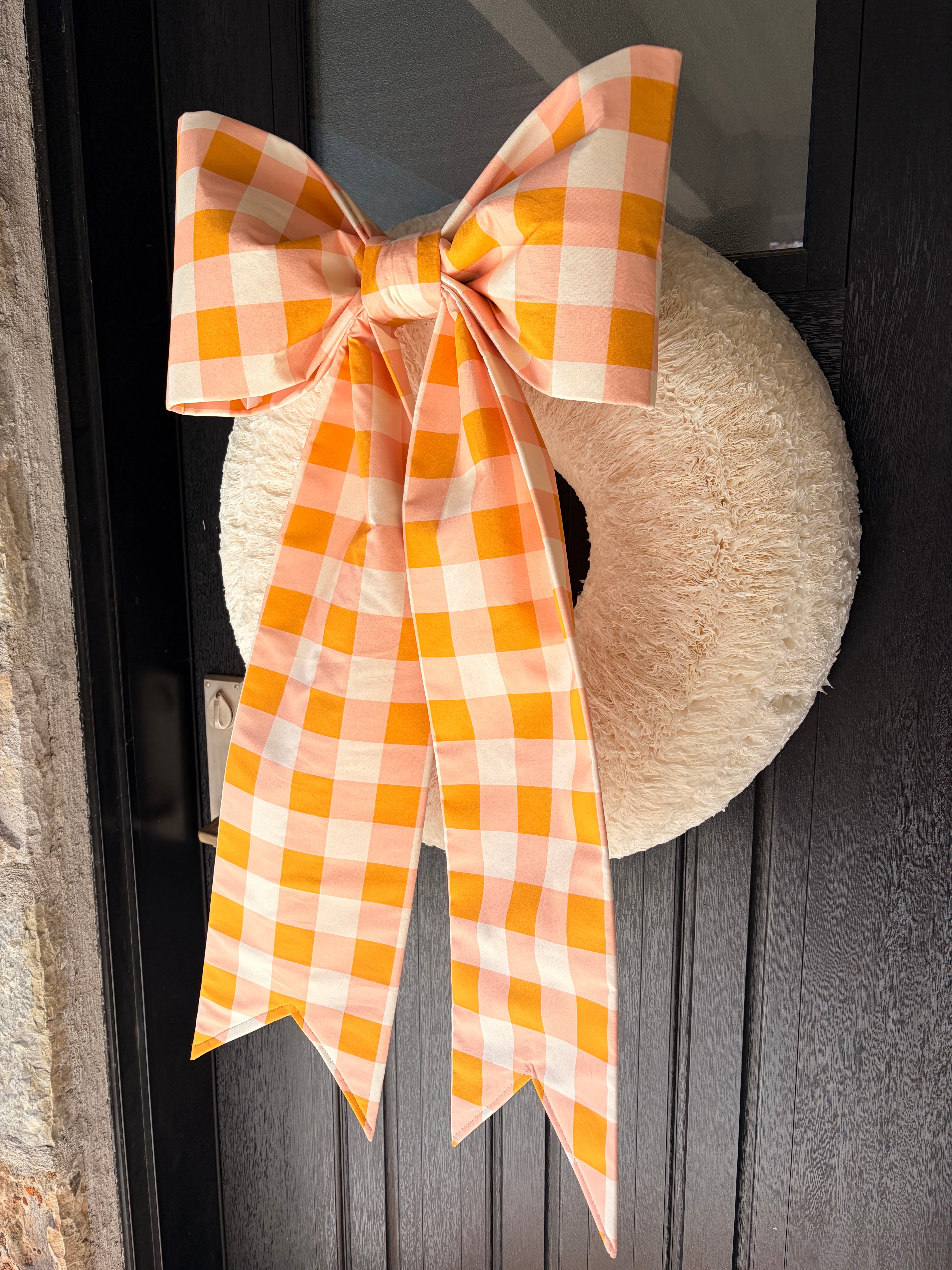The Summer Sorbet Check Bow
