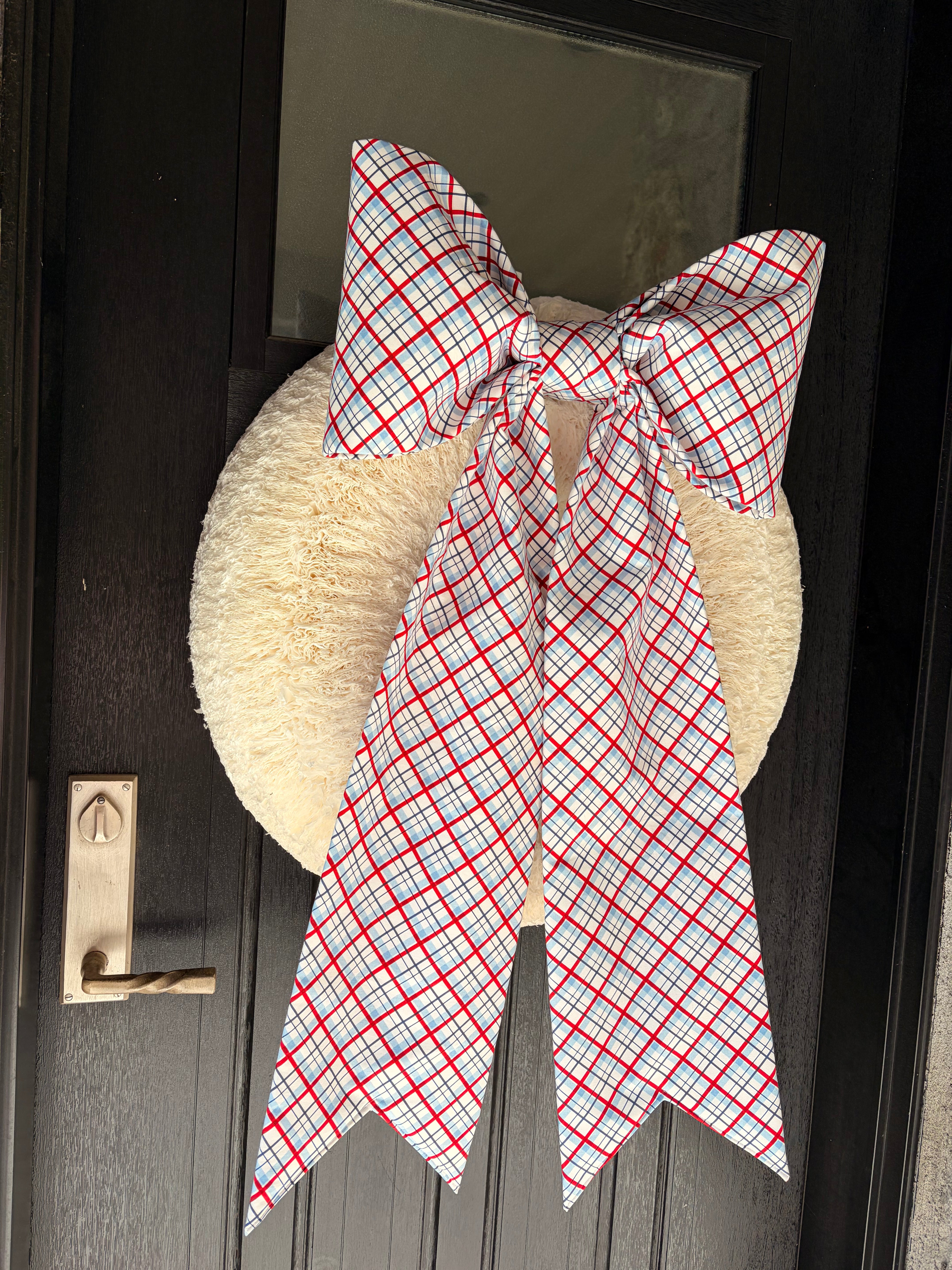 The Americana Estate Plaid Bow
